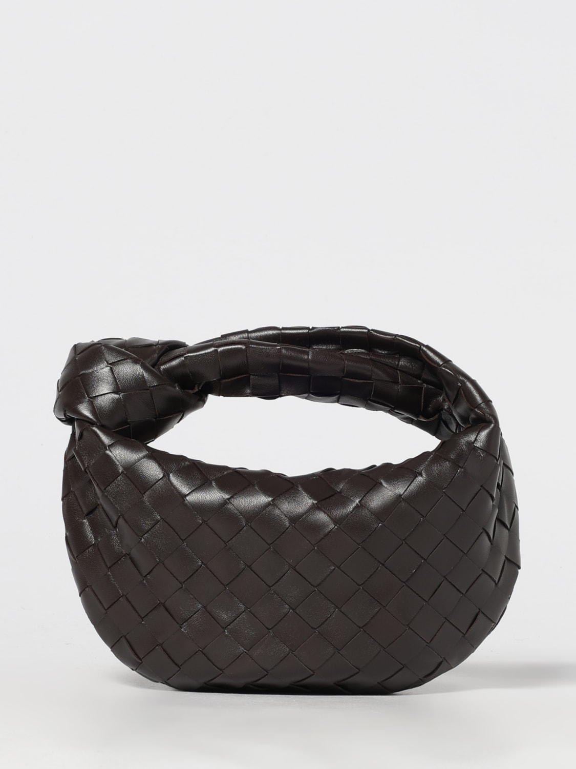 BOTTEGA VENETA BOLSO DE MANO: Bolso de hombro mujer Bottega Veneta, Marrón Oscuro - Img 1