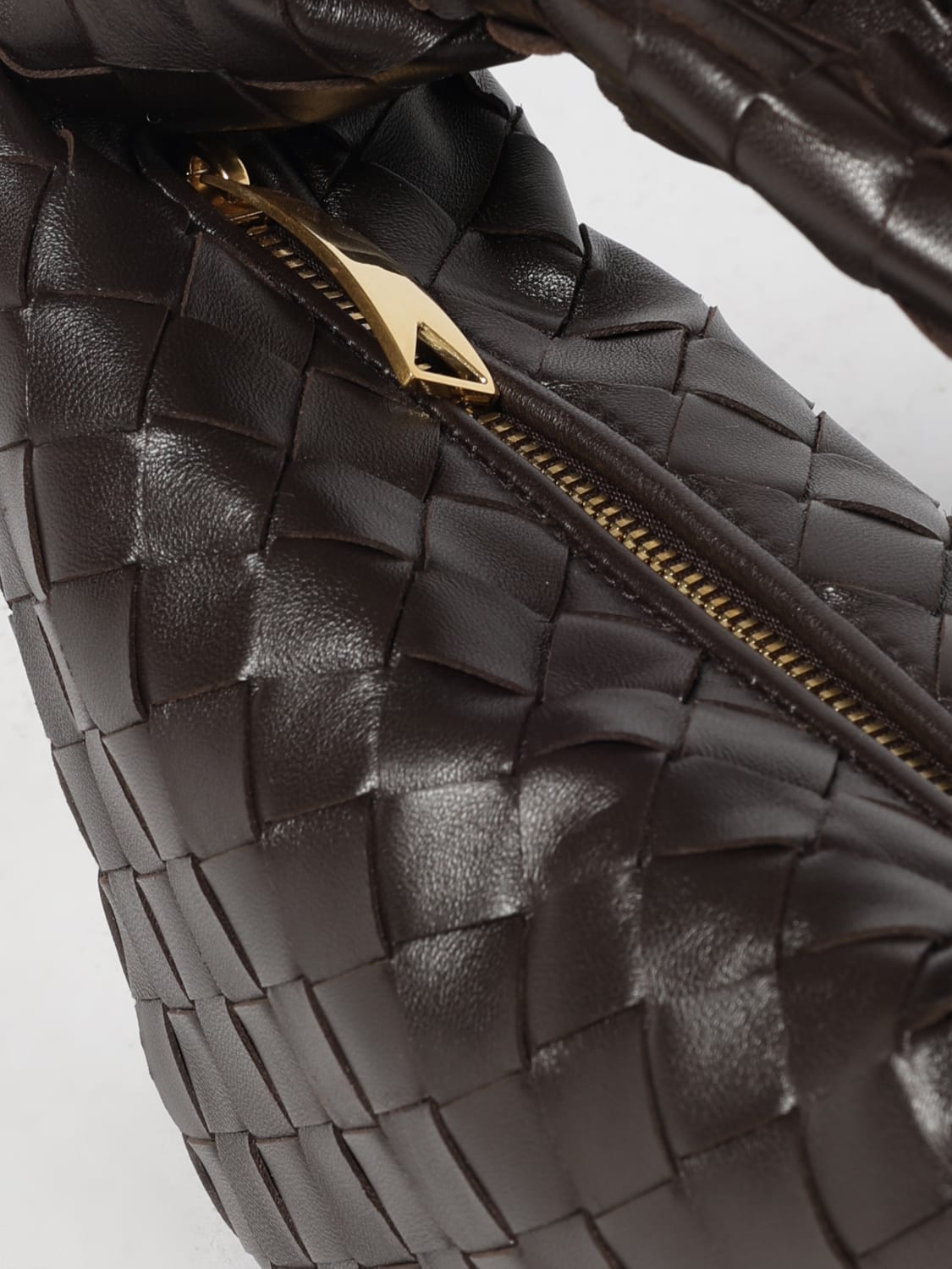 BOTTEGA VENETA BOLSO DE MANO: Bolso de hombro mujer Bottega Veneta, Marrón Oscuro - Img 4
