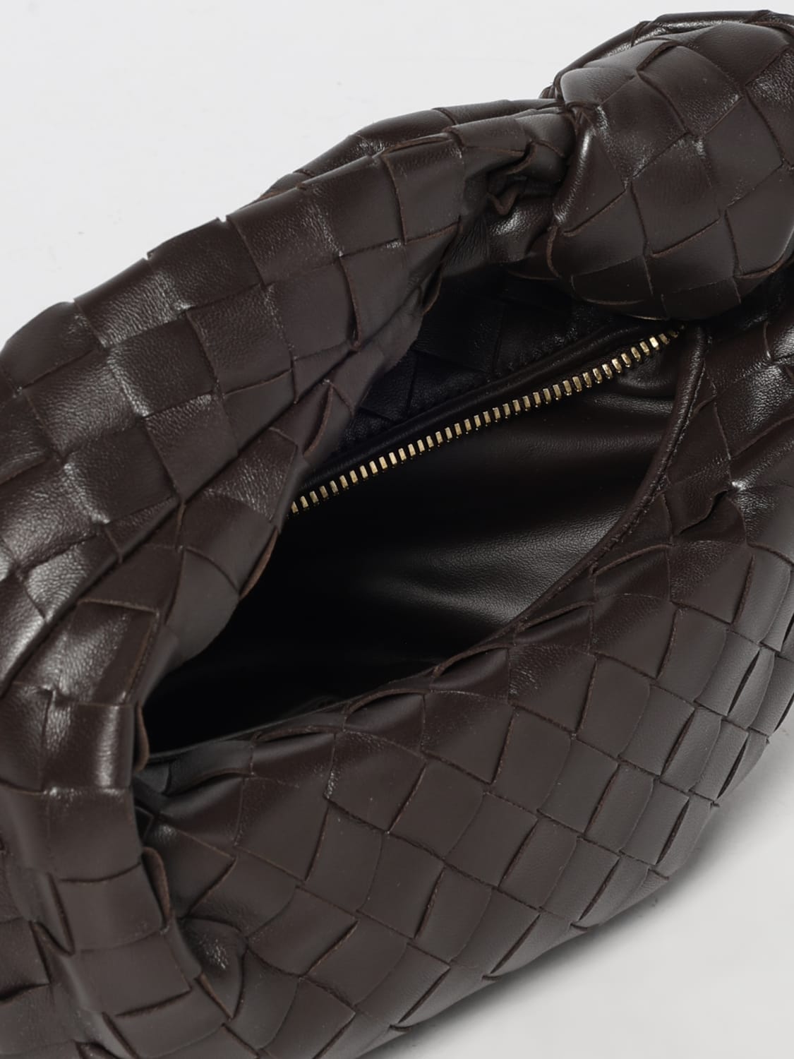 BOTTEGA VENETA BOLSO DE MANO: Bolso de hombro mujer Bottega Veneta, Marrón Oscuro - Img 5