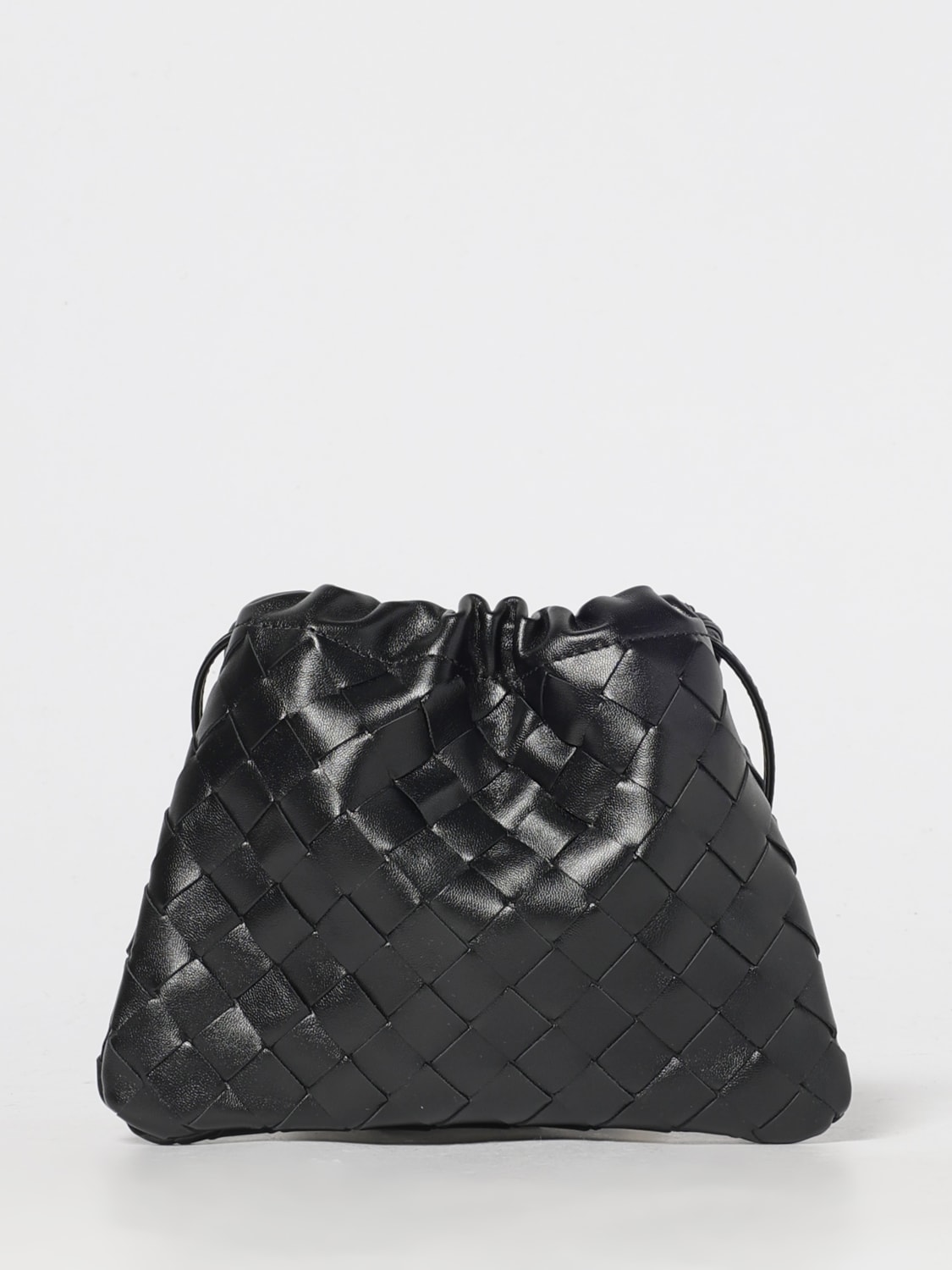 BOTTEGA VENETA MINI BAG: Shoulder bag woman Bottega Veneta, Black - Img 1