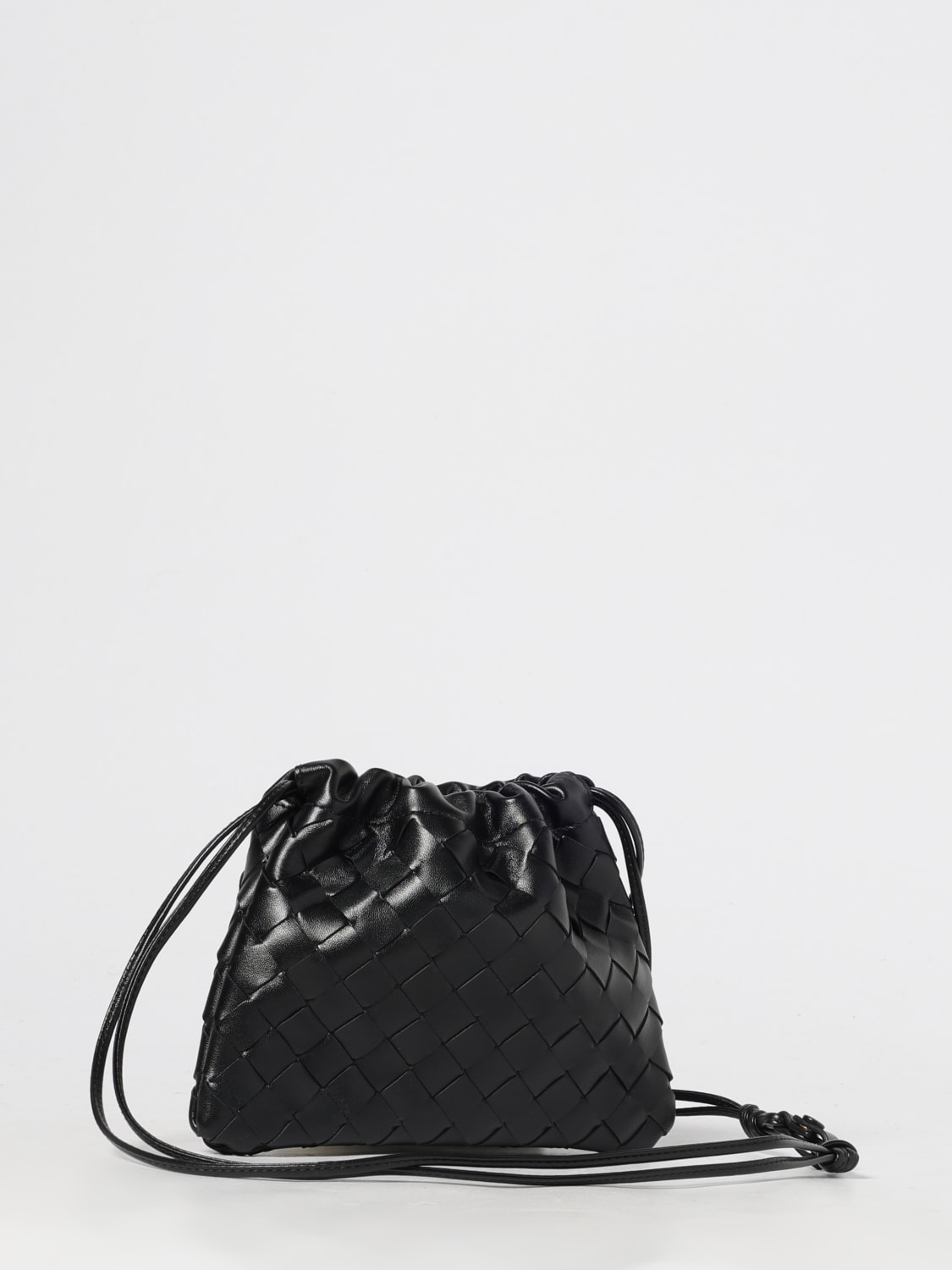 BOTTEGA VENETA MINI BAG: Shoulder bag woman Bottega Veneta, Black - Img 3