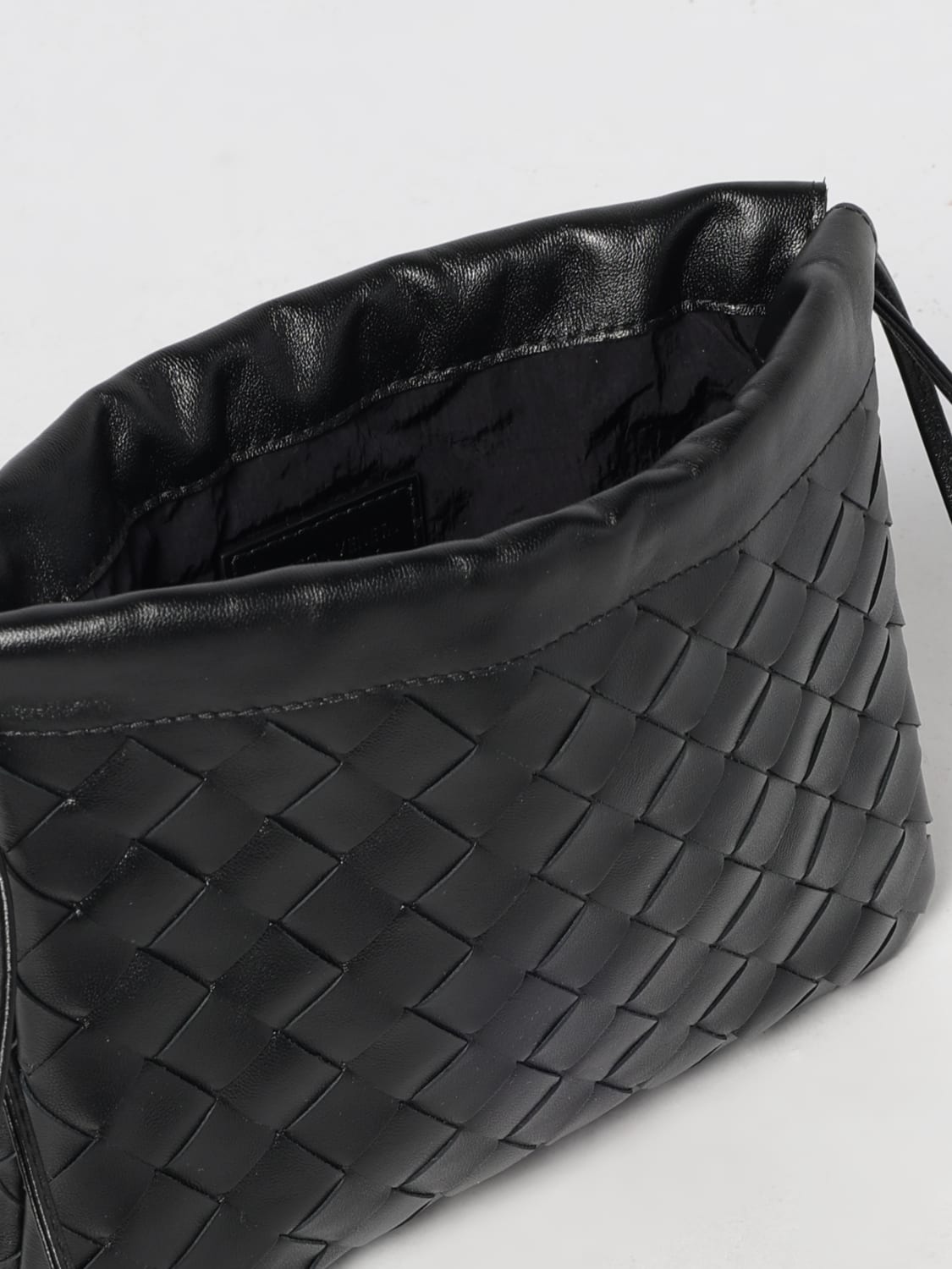 BOTTEGA VENETA MINI BAG: Shoulder bag woman Bottega Veneta, Black - Img 5
