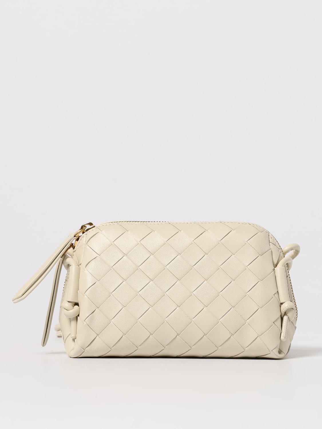 BOTTEGA VENETA MINI BAG: Shoulder bag woman Bottega Veneta, White - Img 1