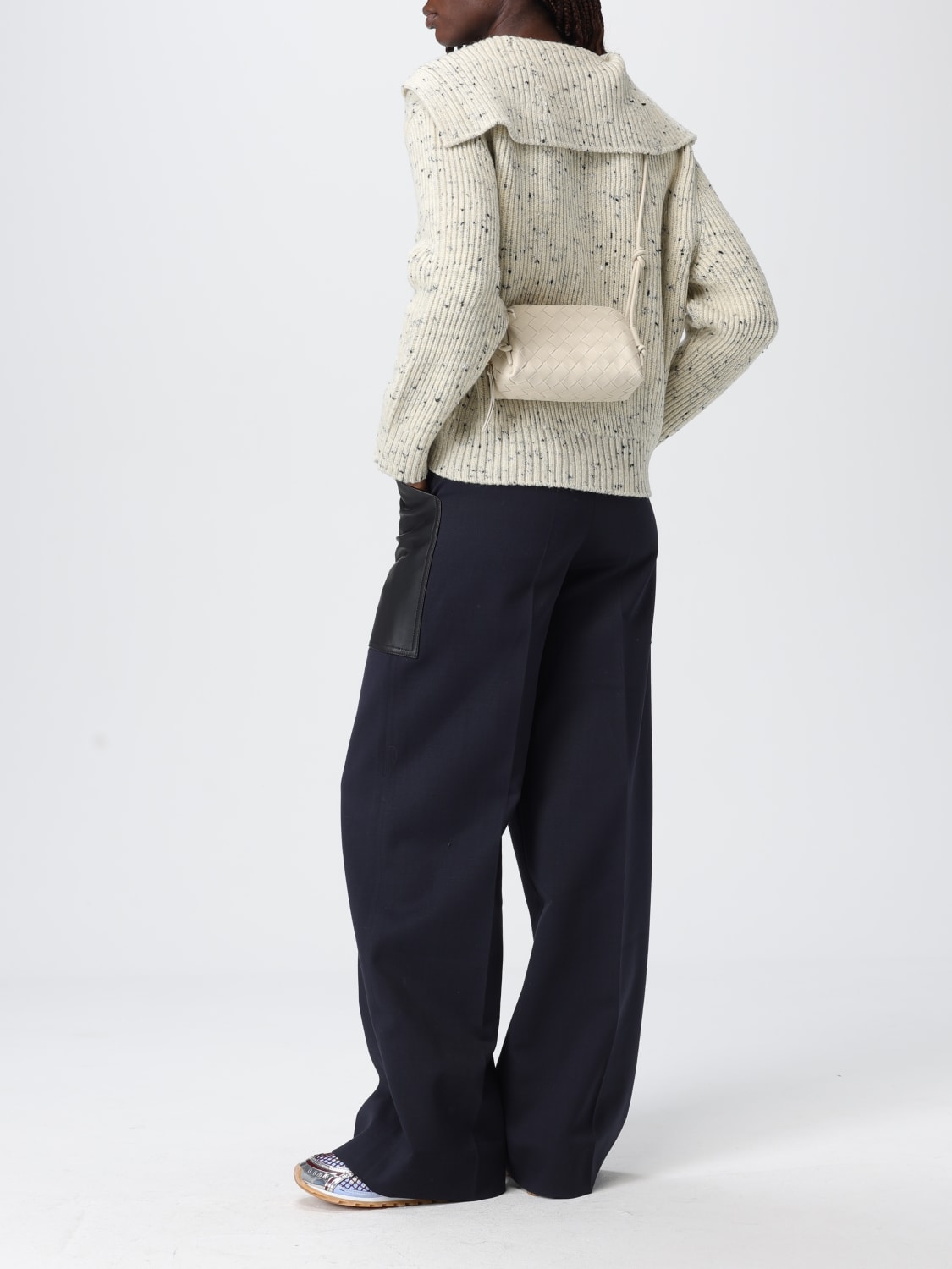 BOTTEGA VENETA MINI BAG: Shoulder bag woman Bottega Veneta, White - Img 2