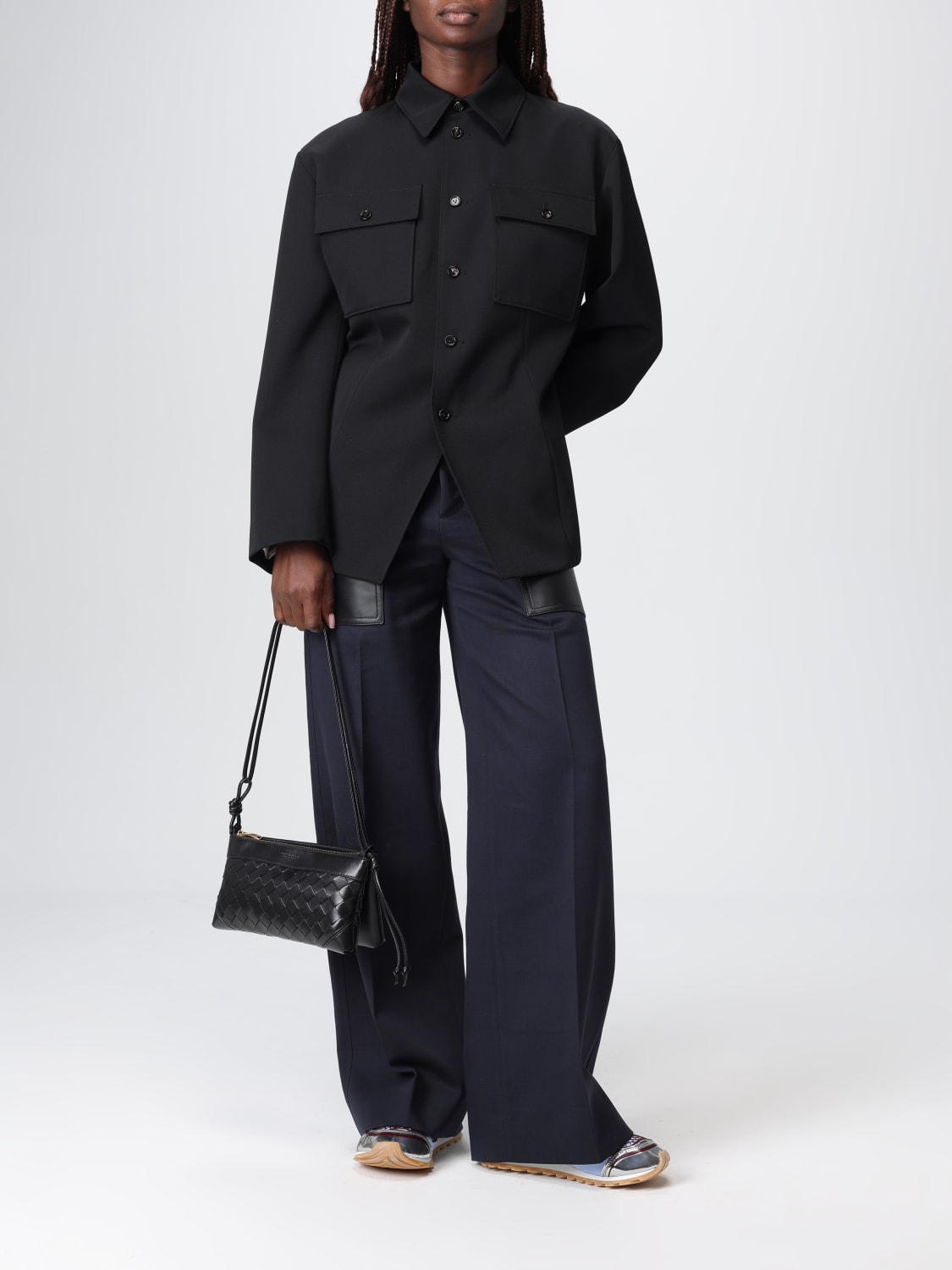 BOTTEGA VENETA BOLSO DE HOMBRO: Bolso de hombro mujer Bottega Veneta, Negro - Img 2