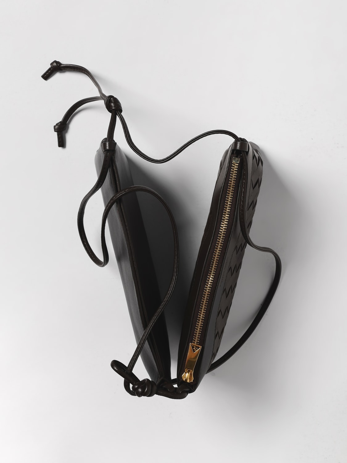 BOTTEGA VENETA BOLSO DE HOMBRO: Bolso de hombro mujer Bottega Veneta, Marrón Oscuro - Img 4