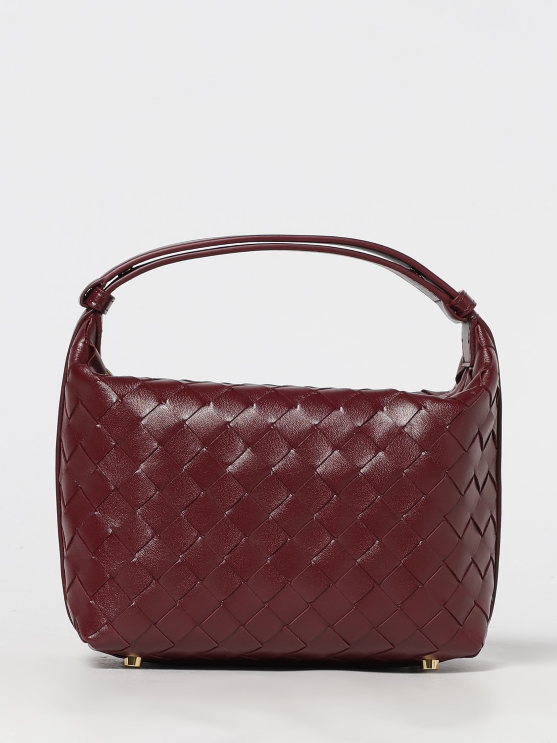 BOTTEGA VENETA MINI SAC: Sac porté épaule femme Bottega Veneta, Bordeaux - Img 1