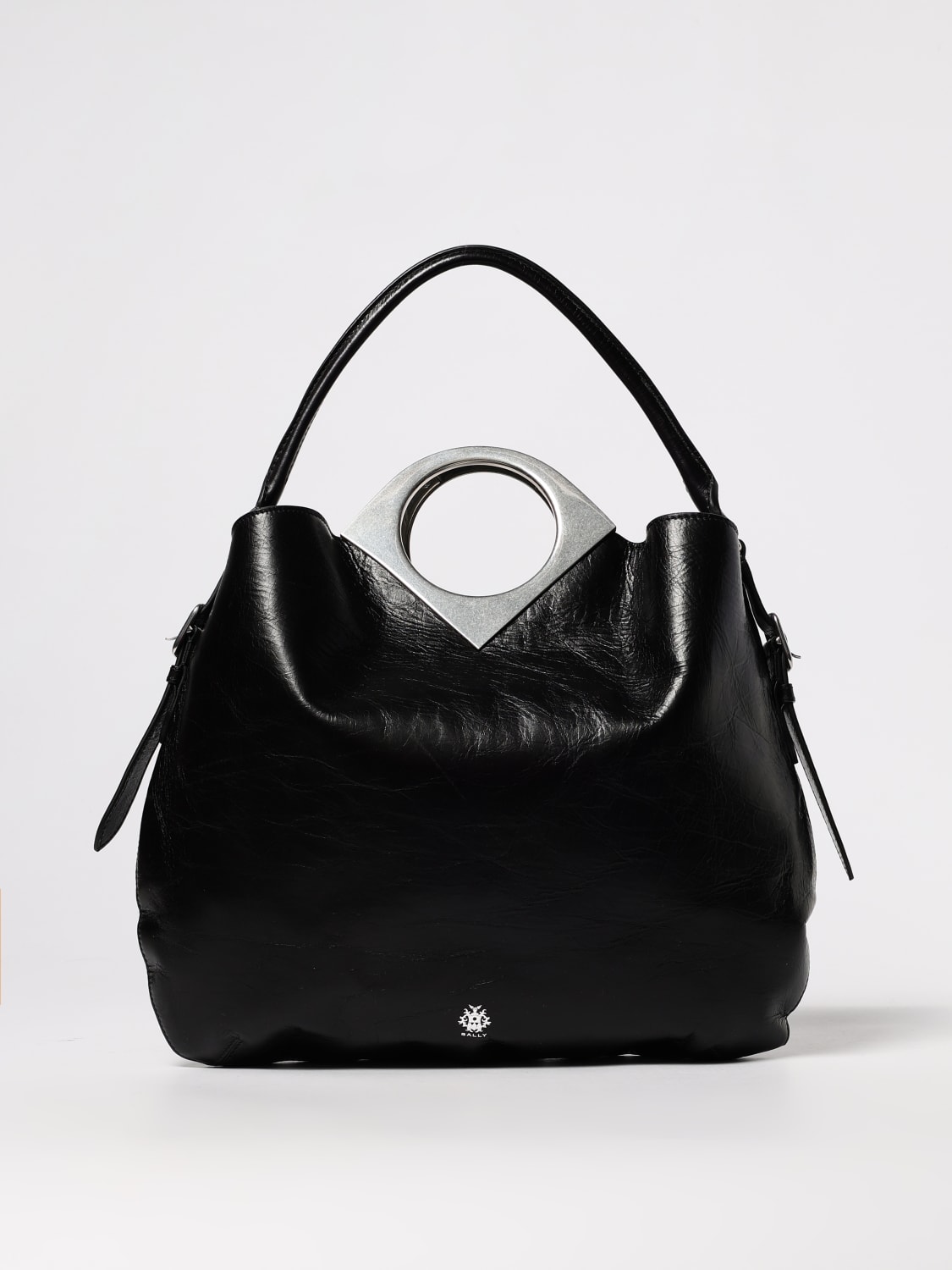 BALLY SAC À MAIN: Sac porté épaule femme Bally, Noir - Img 1