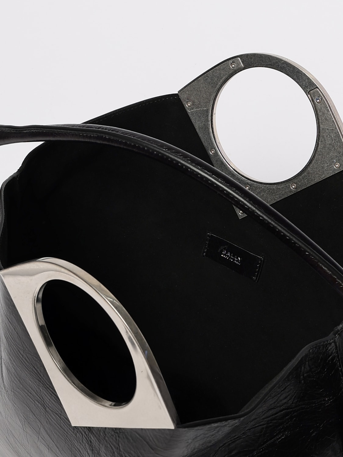 BALLY SAC À MAIN: Sac porté épaule femme Bally, Noir - Img 4