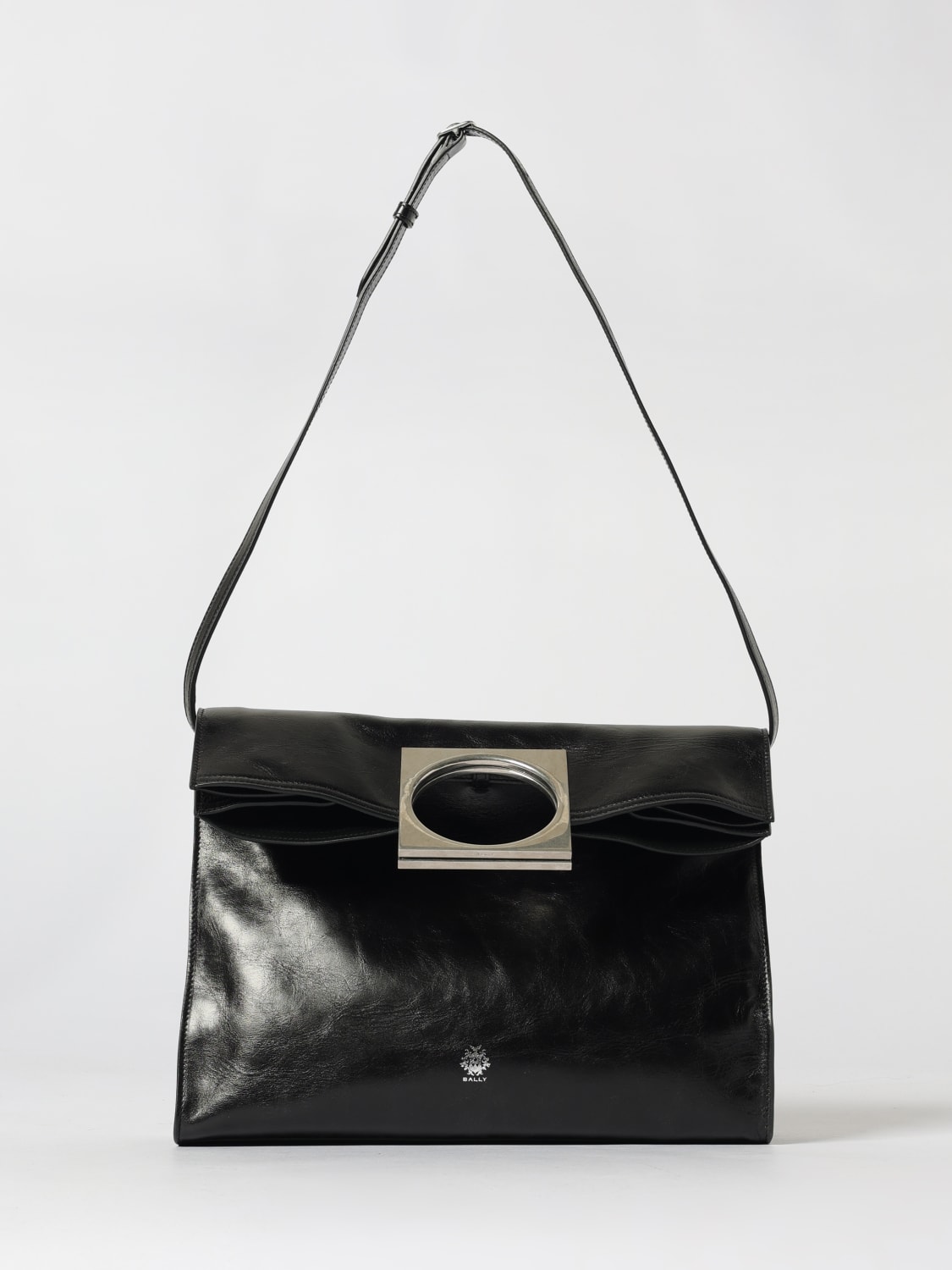 BALLY SAC PORTÉ ÉPAULE: Sac porté épaule femme Bally, Noir - Img 1