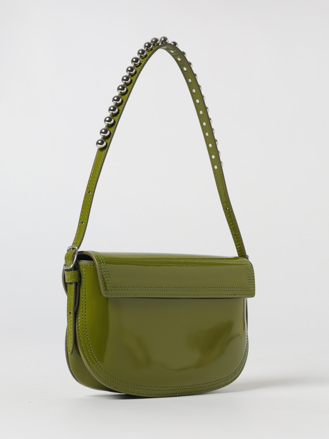 BALLY SAC PORTÉ ÉPAULE: Sac porté épaule femme Bally, Vert - Img 2