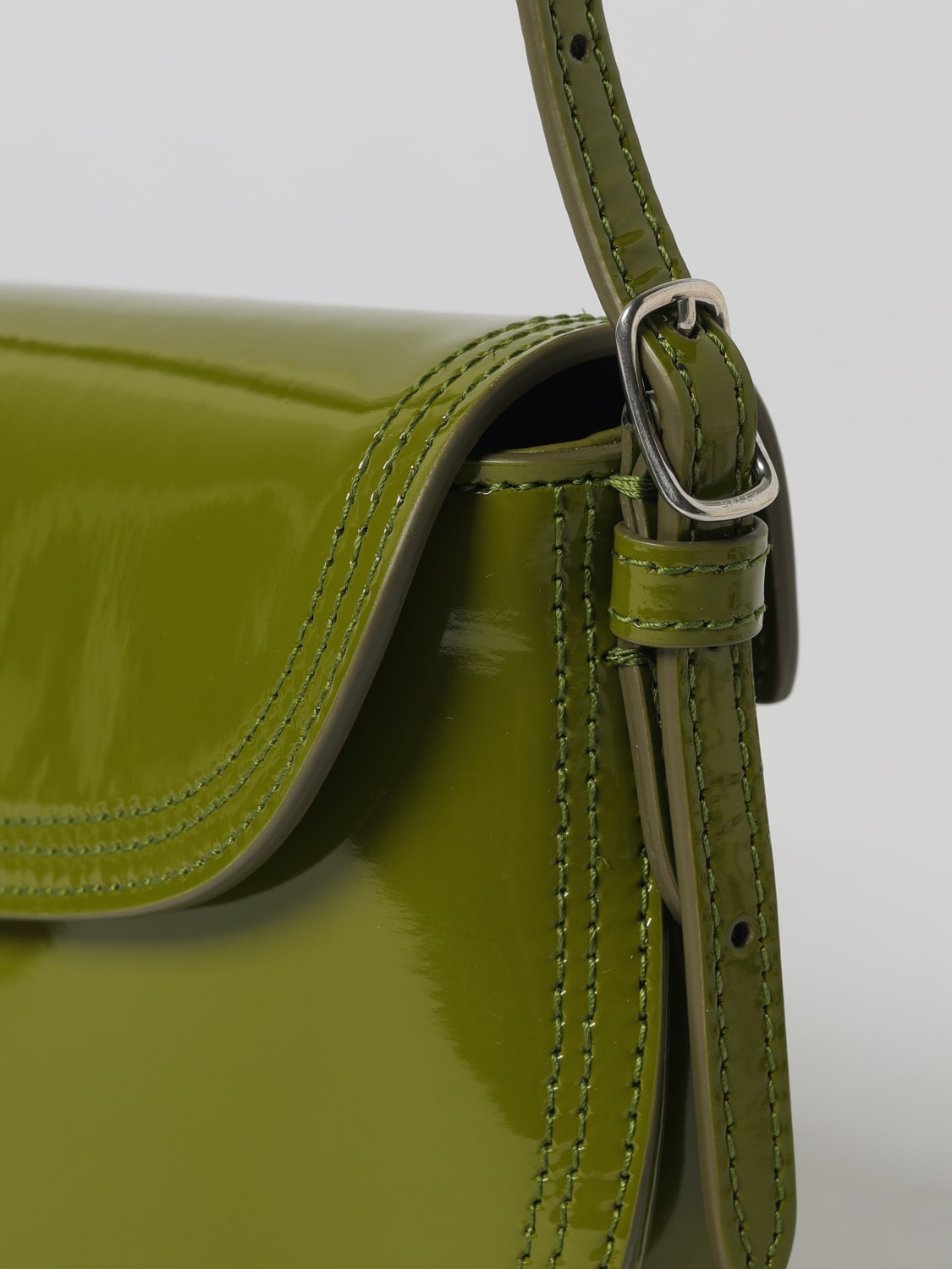 BALLY SAC PORTÉ ÉPAULE: Sac porté épaule femme Bally, Vert - Img 4