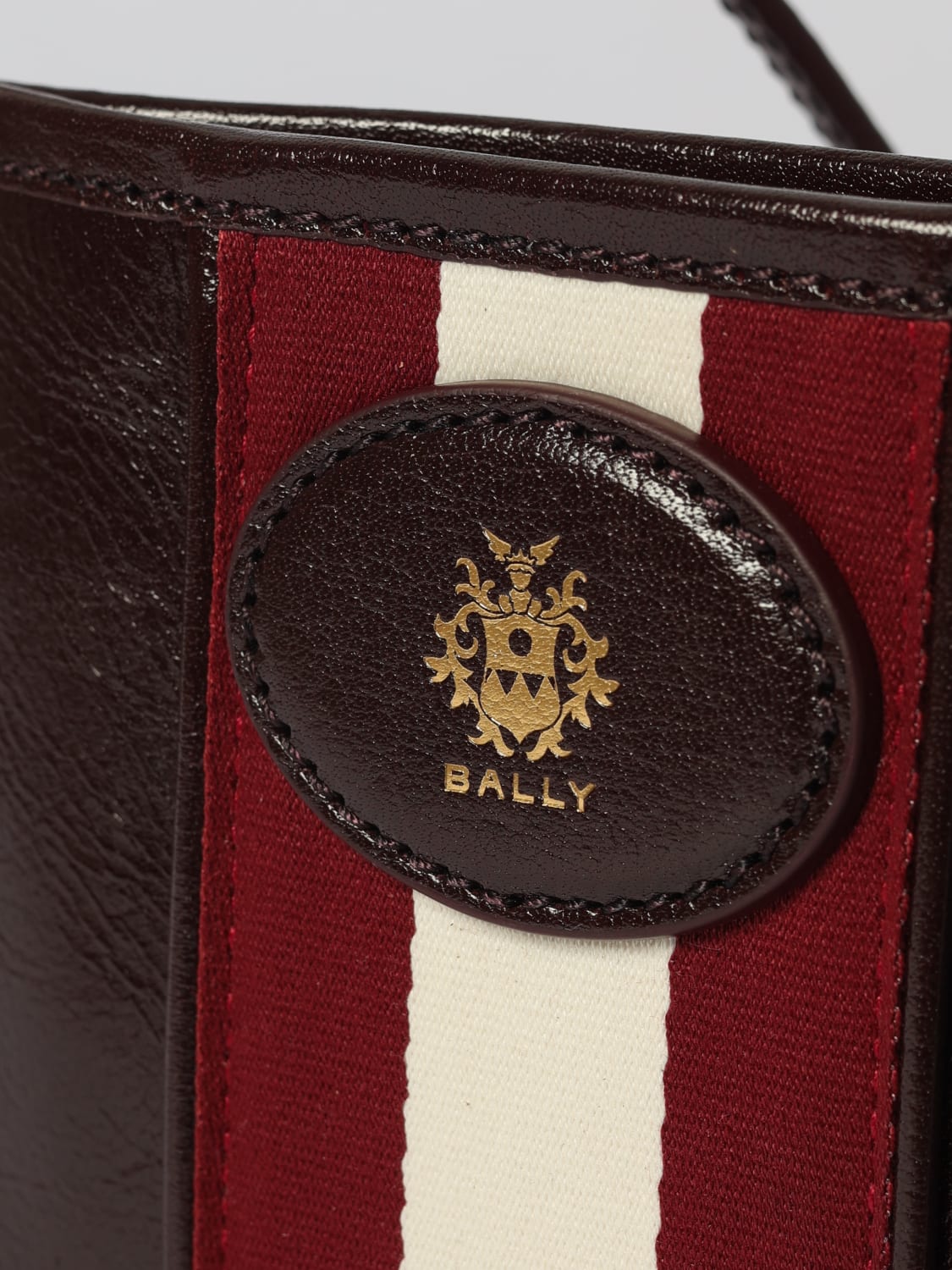 BALLY UMHÄNGETASCHE: Schultertasche damen Bally, Burgunderrot - Img 3