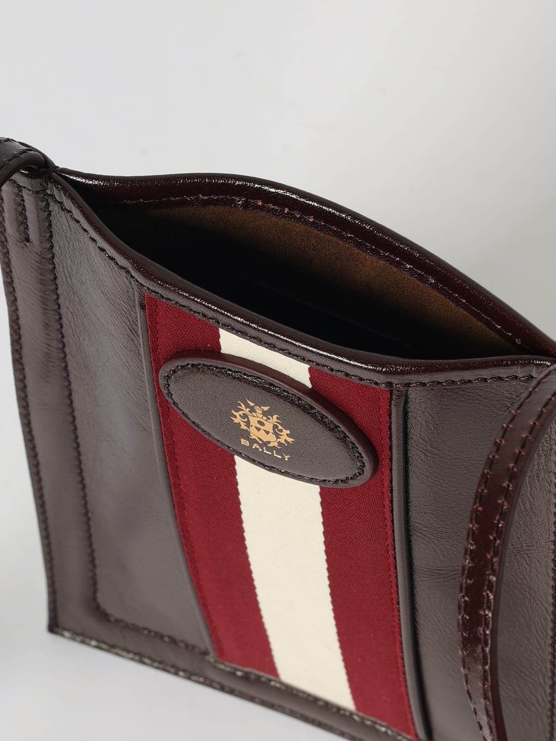 BALLY UMHÄNGETASCHE: Schultertasche damen Bally, Burgunderrot - Img 4