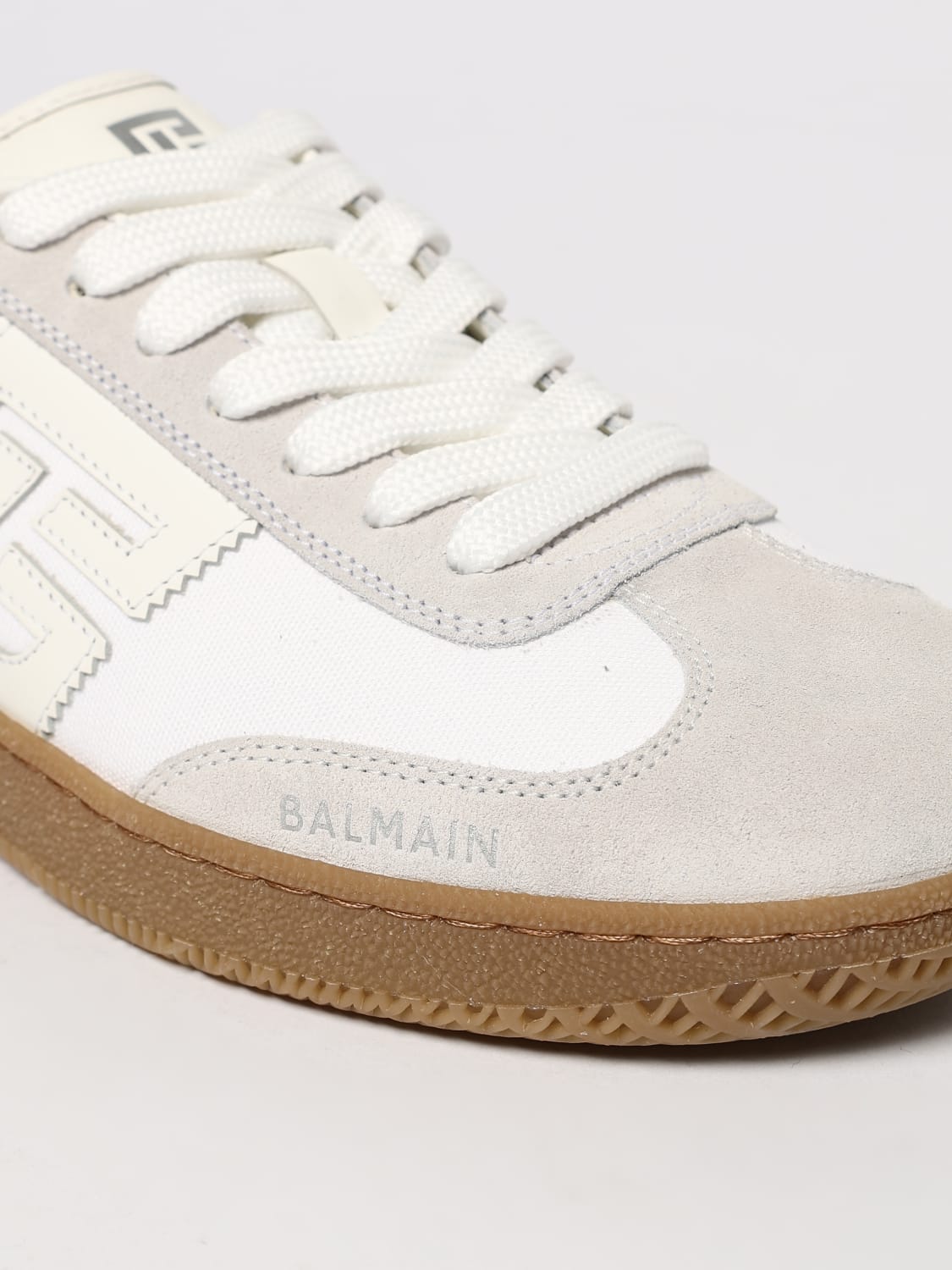 BALMAIN SNEAKERS: Sneakers woman Balmain, White - Img 4