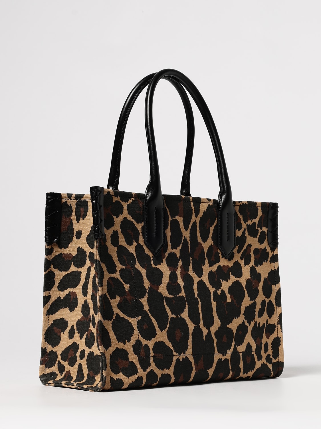 BALMAIN TOTE BAG: Shoulder bag woman Balmain, Beige - Img 3