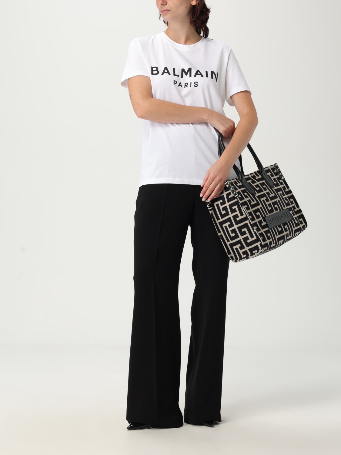 ハンドバッグ BALMAIN Woman Handbag Black EN1FF939TJDC GFE BALMAIN: Shoulder bag woman - Black | Balmain tote bag