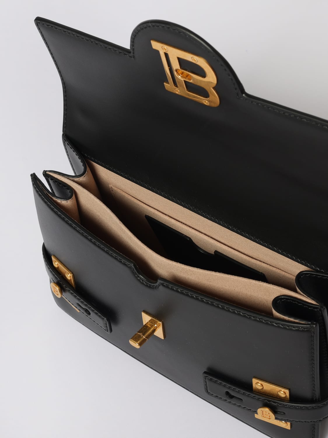 BALMAIN HANDBAG: Shoulder bag woman Balmain, Black - Img 4