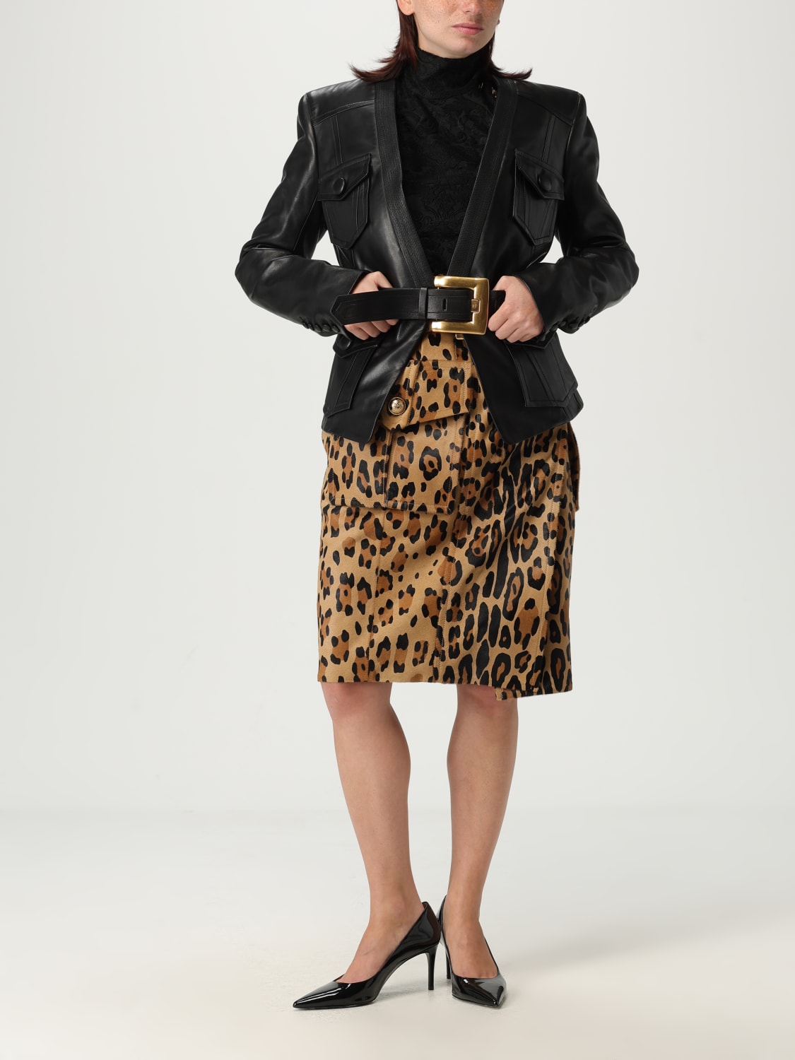 BALMAIN TOP: Top damen Balmain, Schwarz - Img 2