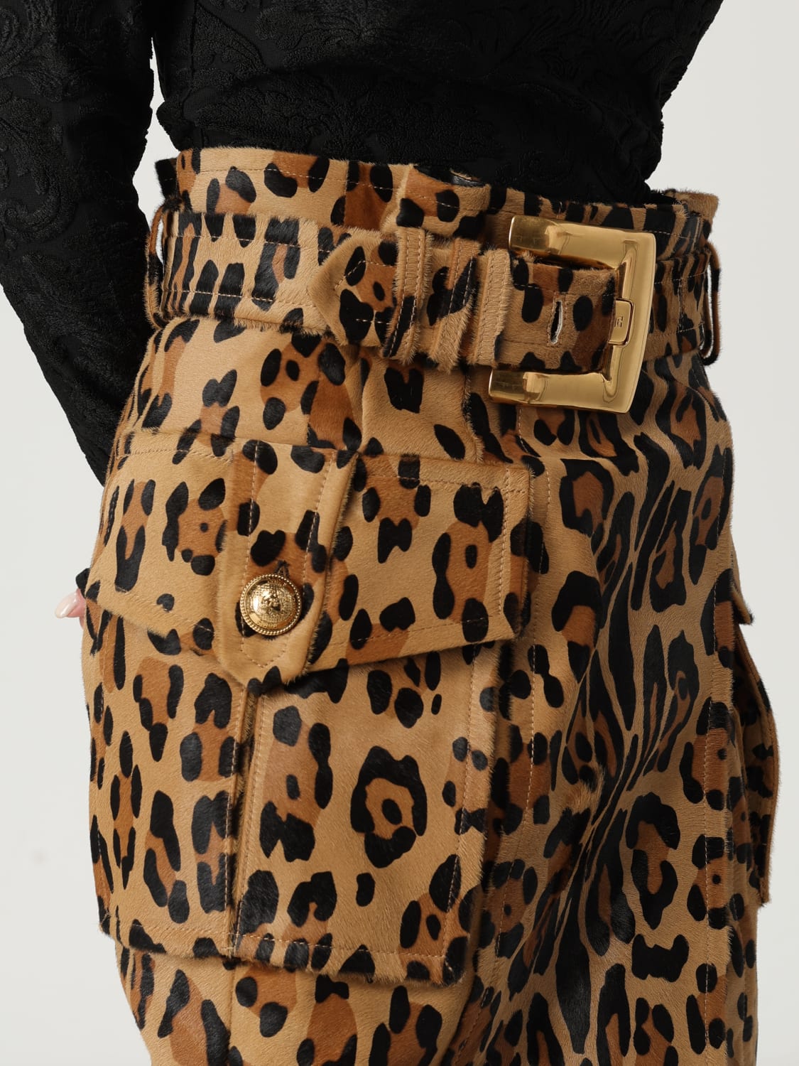 BALMAIN SKIRT: Skirt woman Balmain, Beige - Img 5