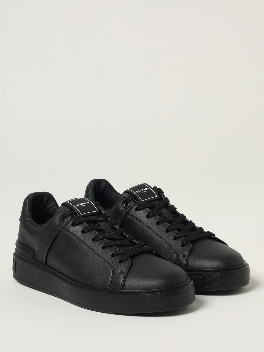 BALMAIN SNEAKERS: Sneakers men Balmain, Black - Img 2