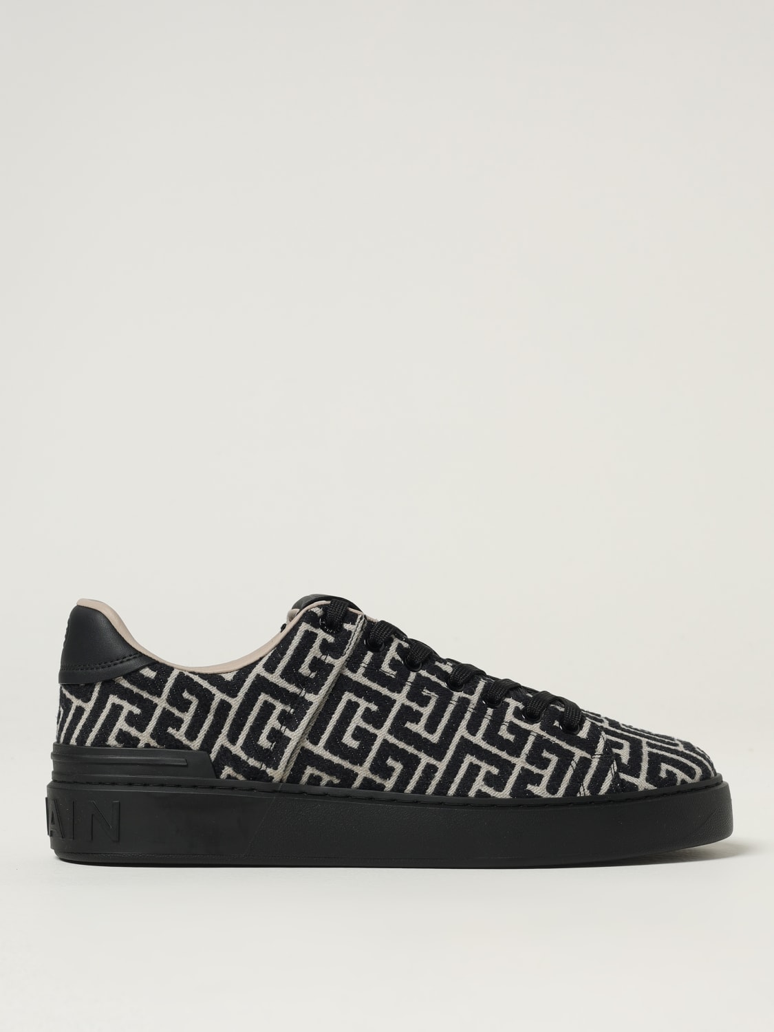 BALMAIN SNEAKERS: Sneakers men Balmain, Black - Img 1