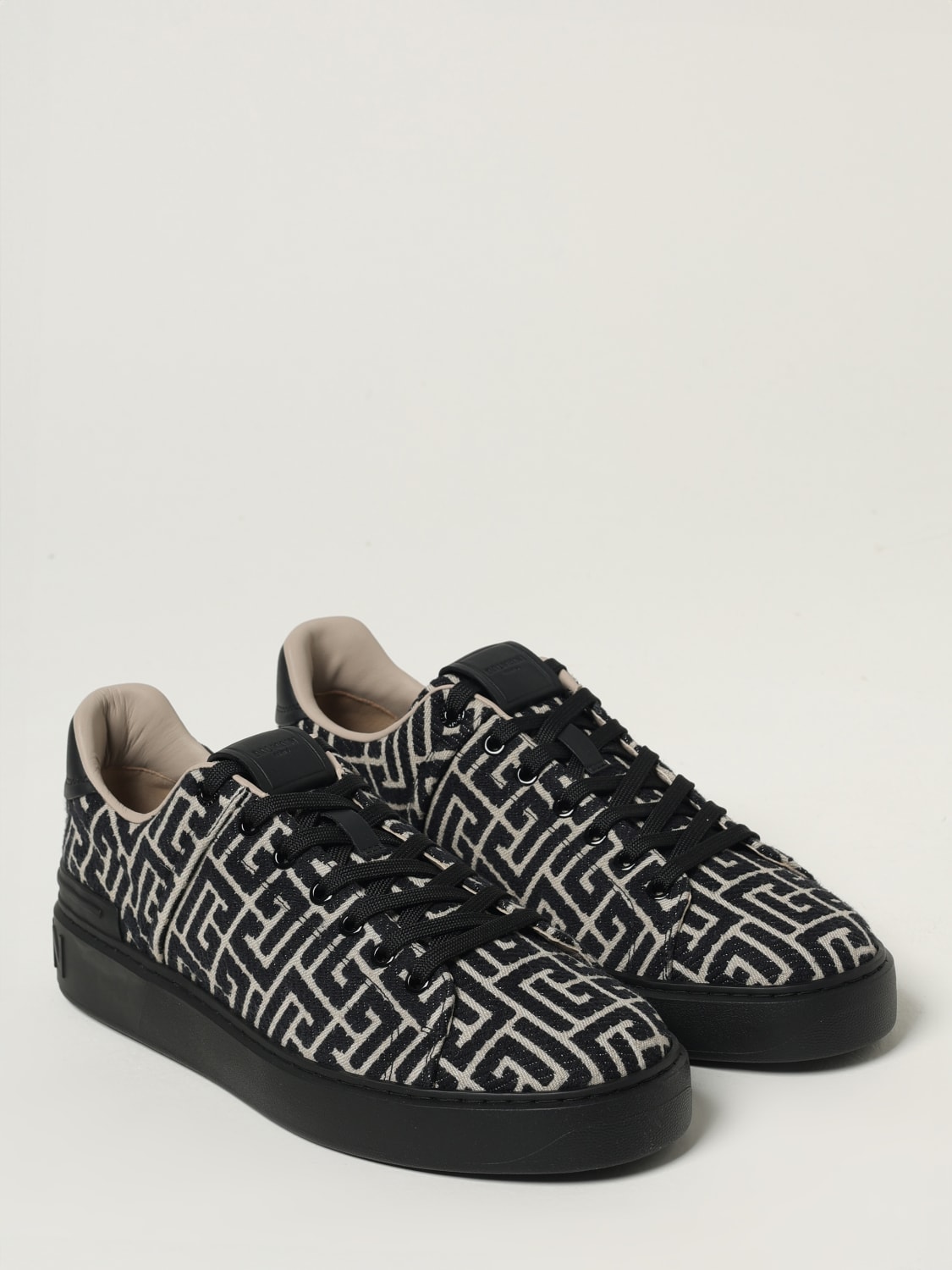 BALMAIN SNEAKERS: Sneakers men Balmain, Black - Img 2