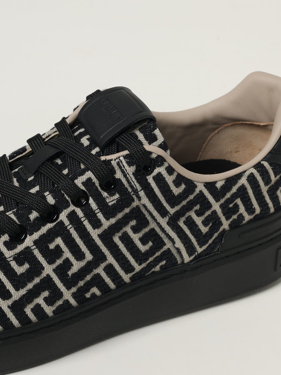 BALMAIN SNEAKERS: Sneakers men Balmain, Black - Img 4