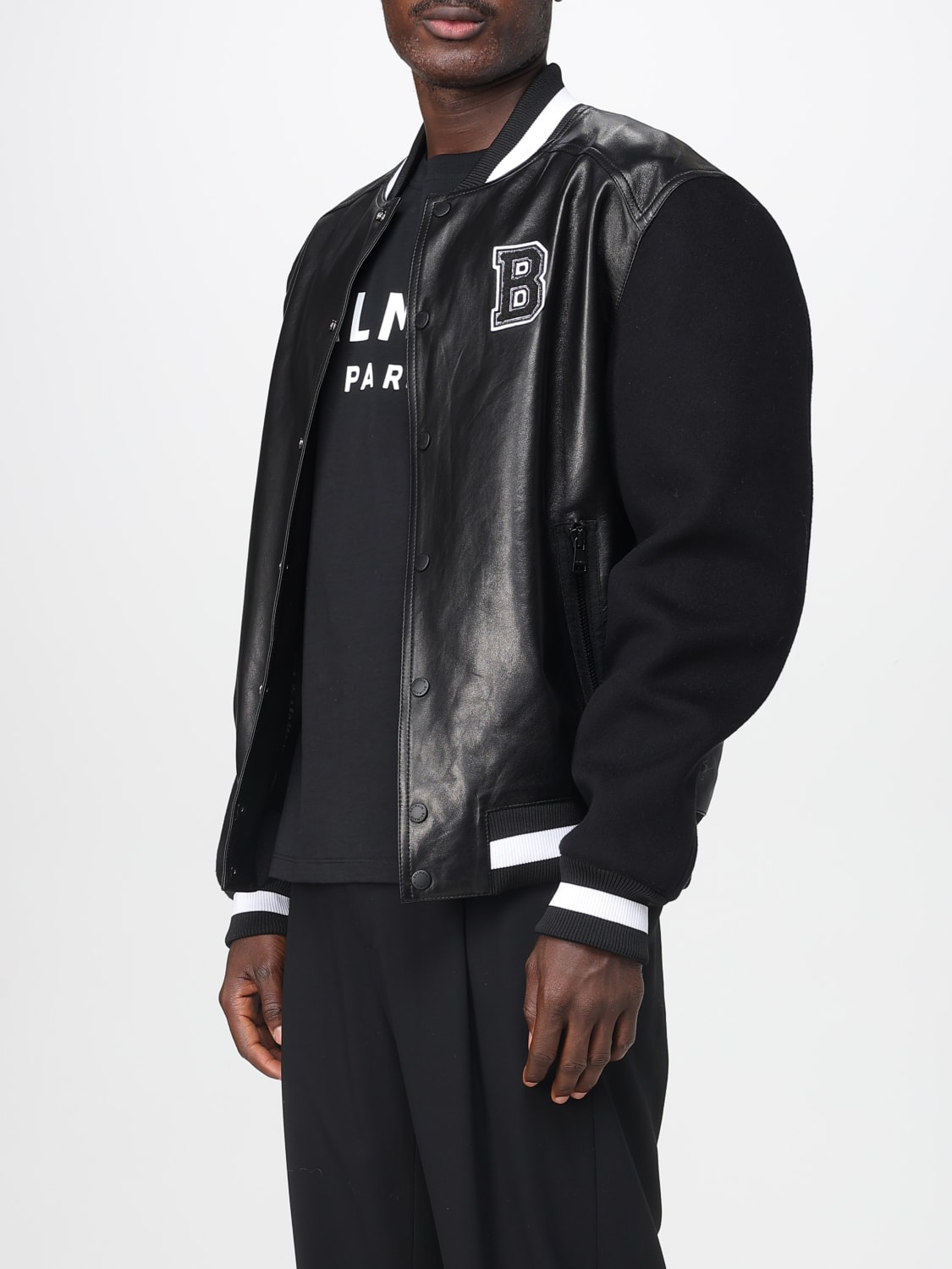 BALMAIN JACKE: Jacke herren Balmain, Schwarz - Img 4