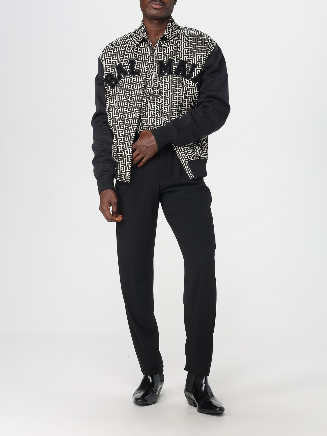 BALMAIN SHIRT: Shirt men Balmain, Beige - Img 2