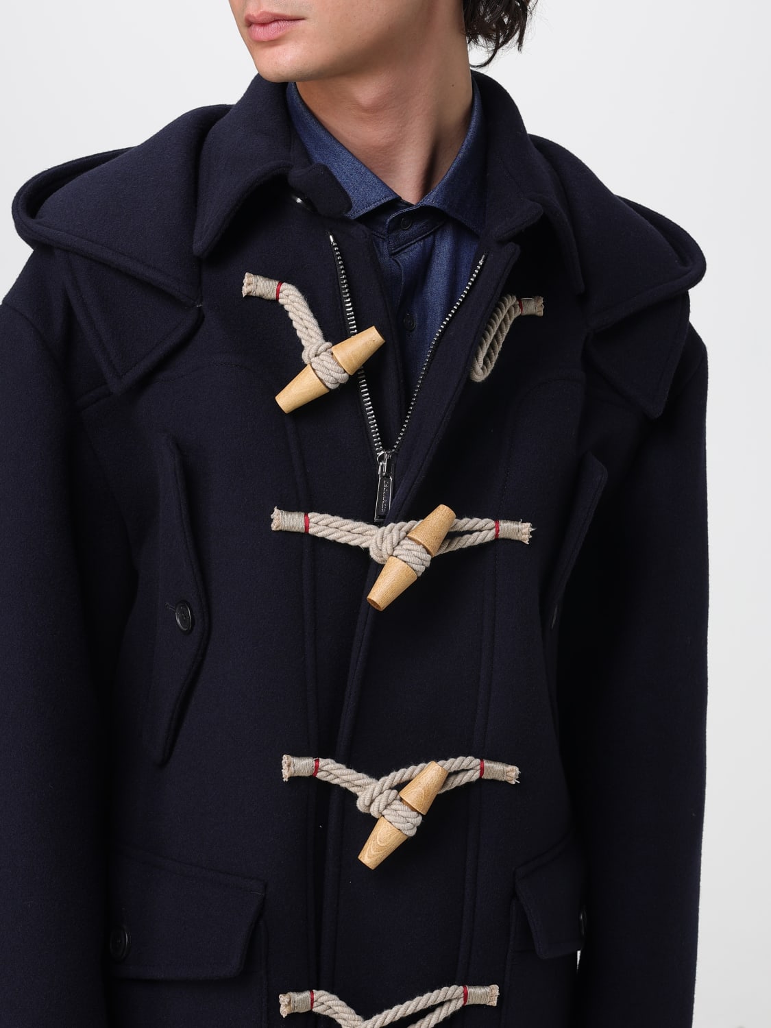 DSQUARED2 COAT: Coat men Dsquared2, Navy - Img 4