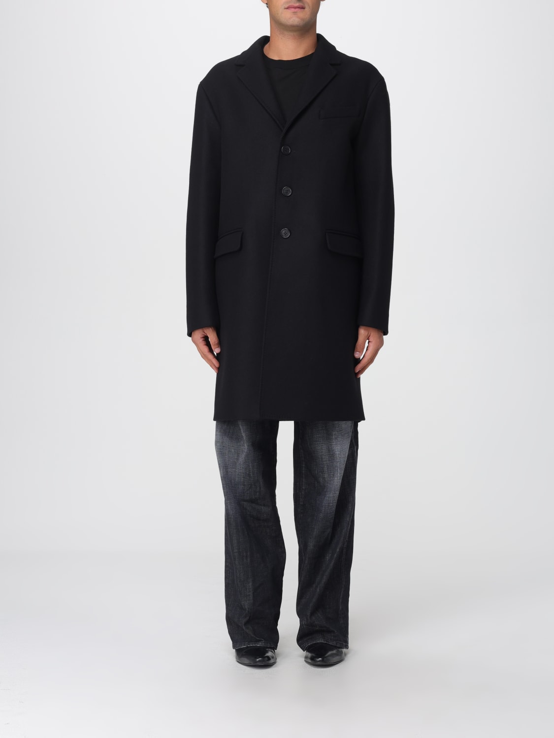 DSQUARED2 COAT: Coat men Dsquared2, Black - Img 1