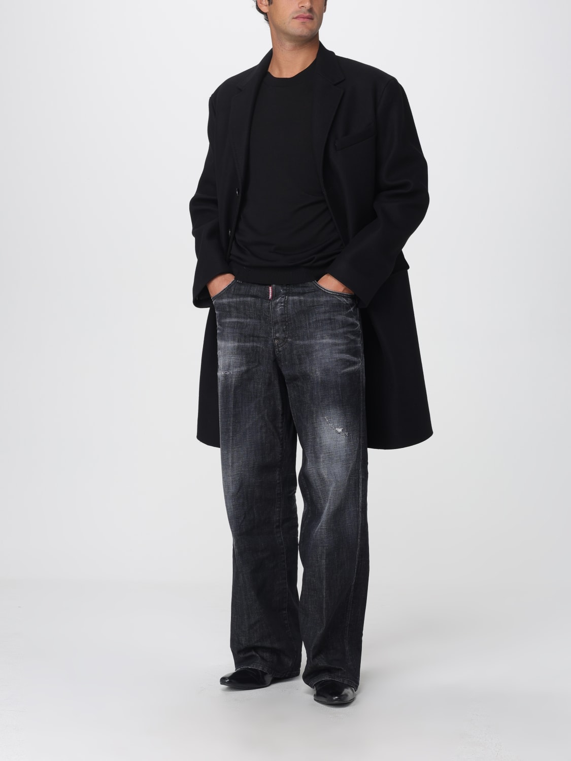 DSQUARED2 COAT: Coat men Dsquared2, Black - Img 2