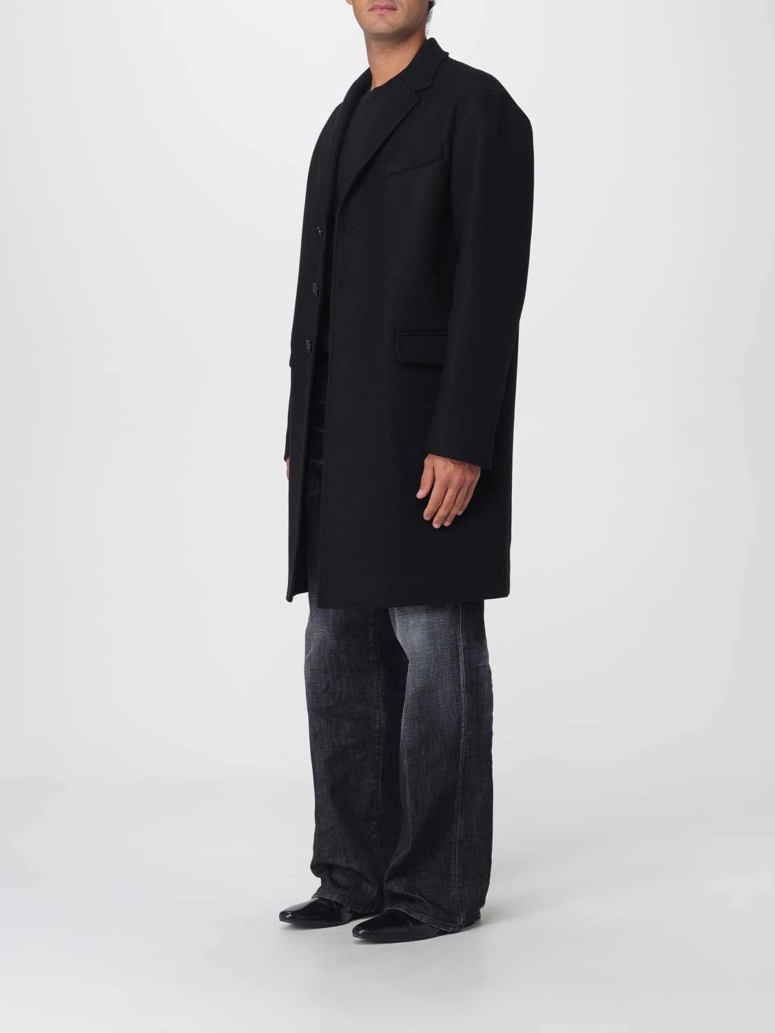 DSQUARED2 COAT: Coat men Dsquared2, Black - Img 4