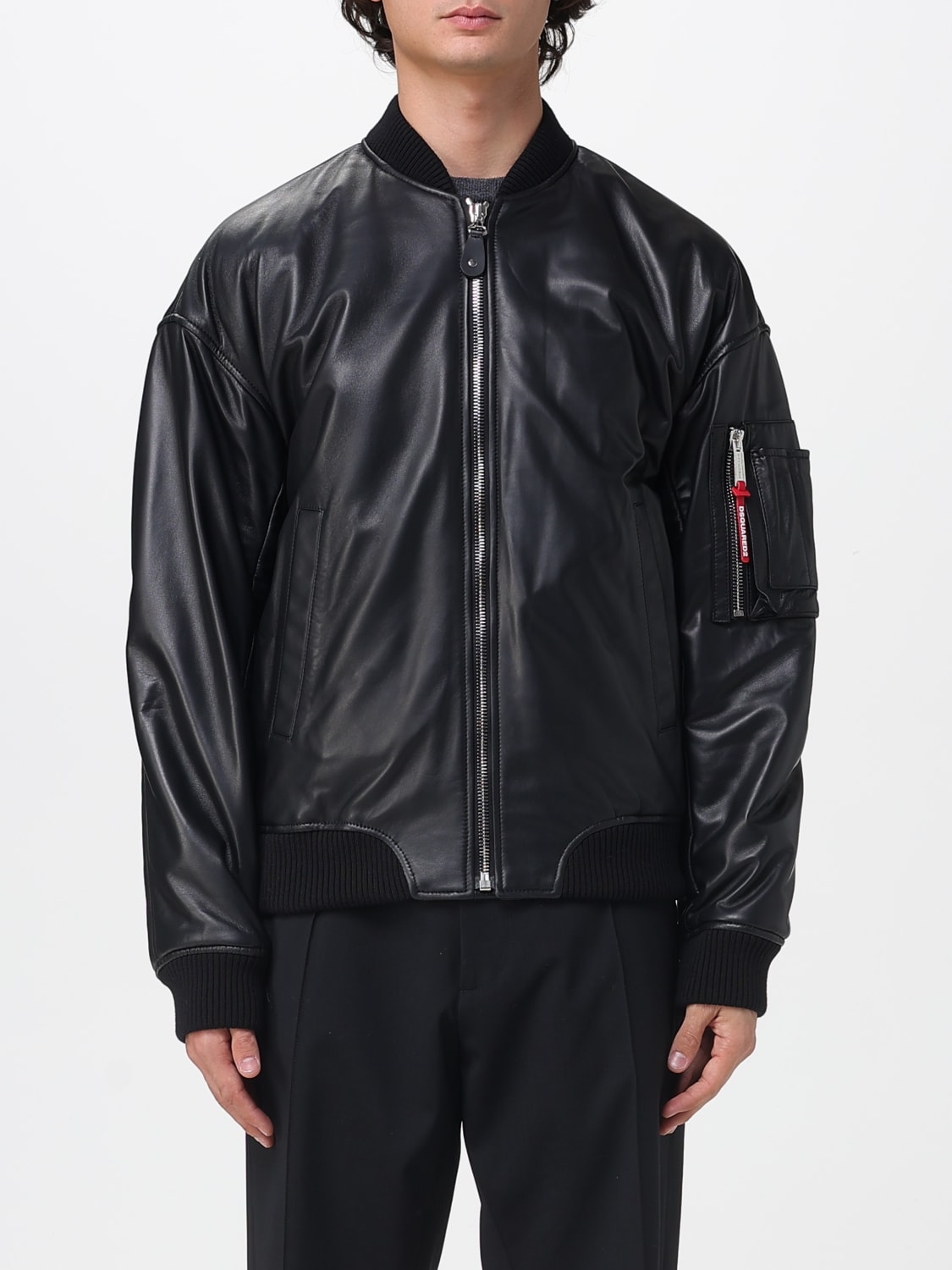 DSQUARED2 JACKET: Jacket men Dsquared2, Black - Img 1