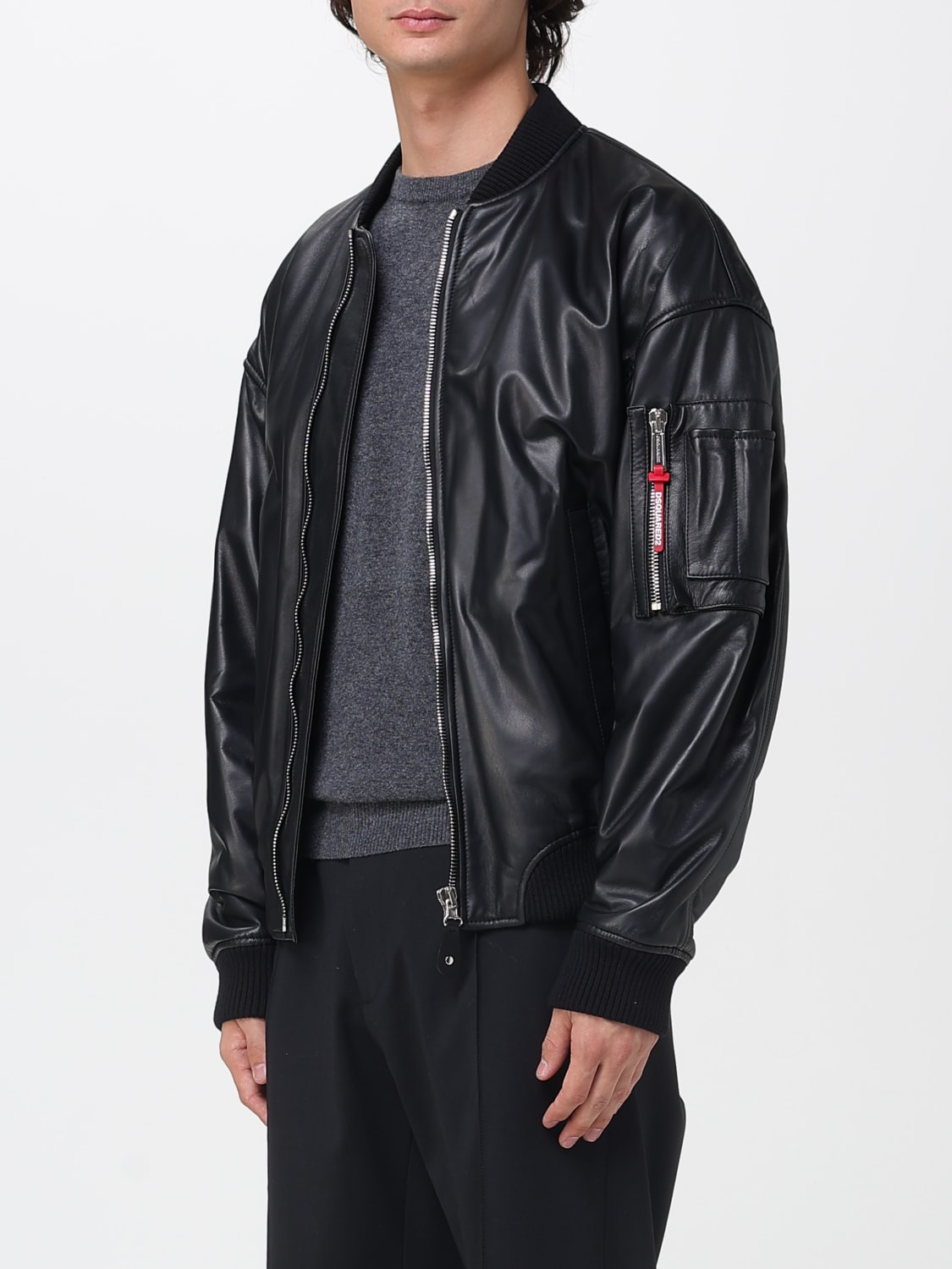 DSQUARED2 JACKET: Jacket men Dsquared2, Black - Img 3