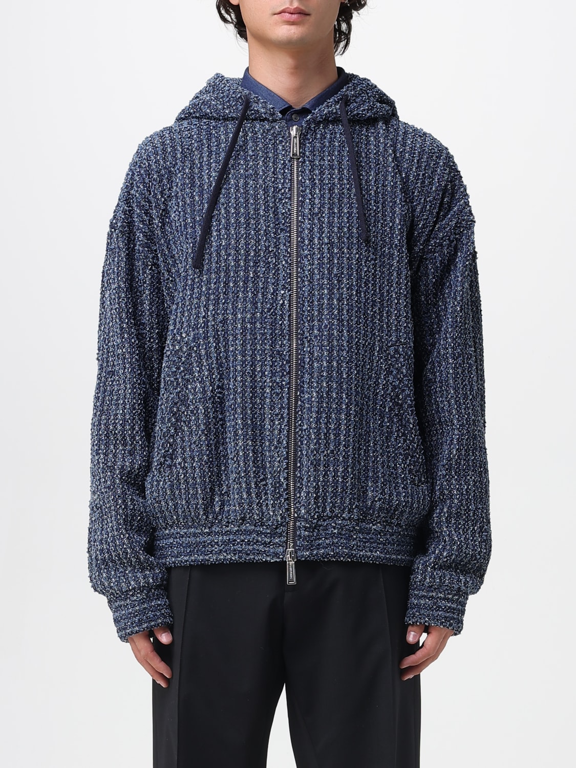 DSQUARED2 SWEATSHIRT: Sweatshirt herren Dsquared2, Navy - Img 1