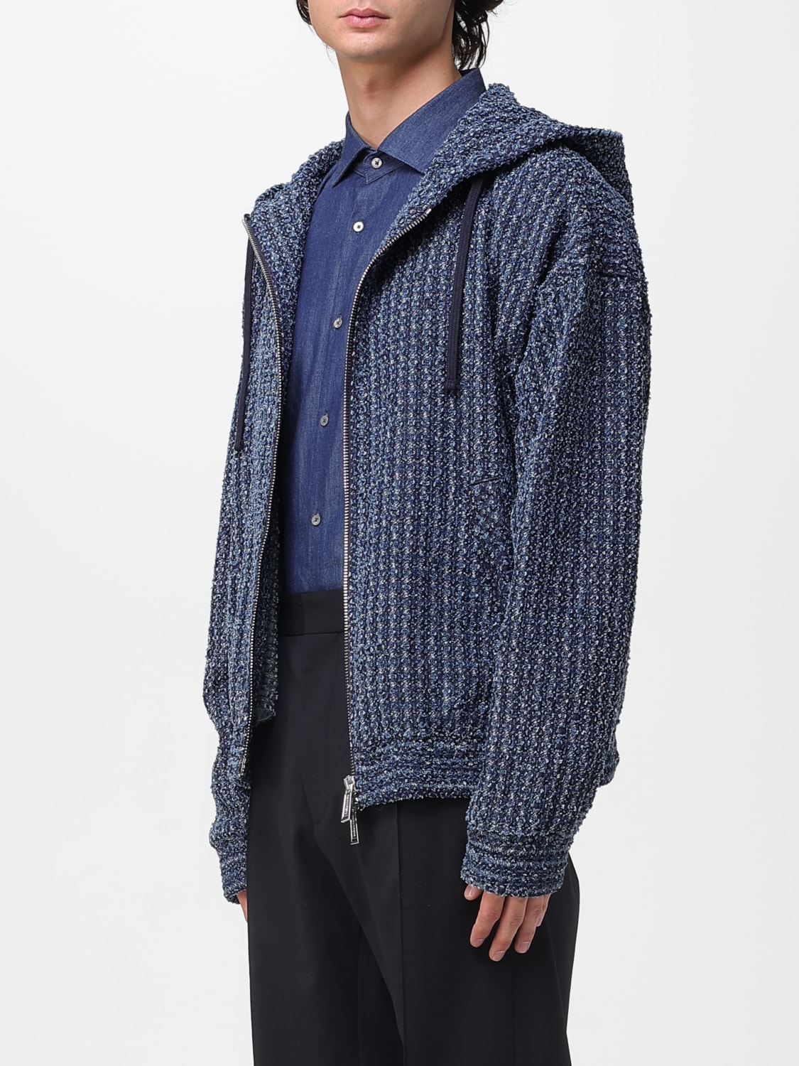 DSQUARED2 SWEATSHIRT: Sweatshirt herren Dsquared2, Navy - Img 3