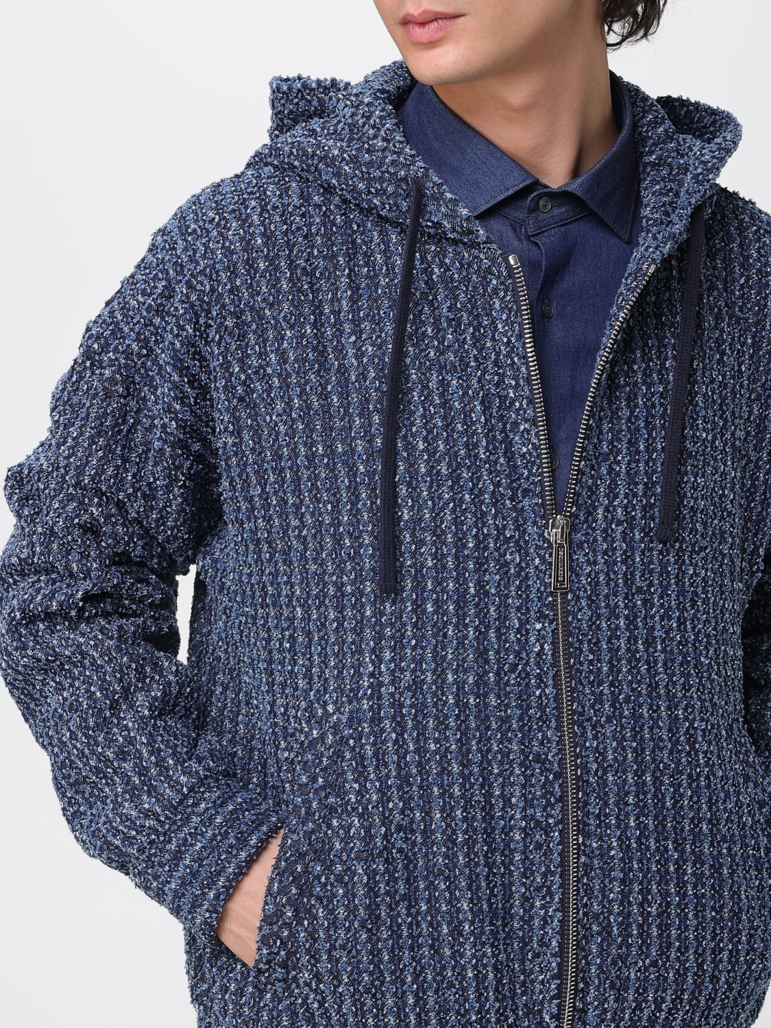 DSQUARED2 SWEATSHIRT: Sweatshirt herren Dsquared2, Navy - Img 4