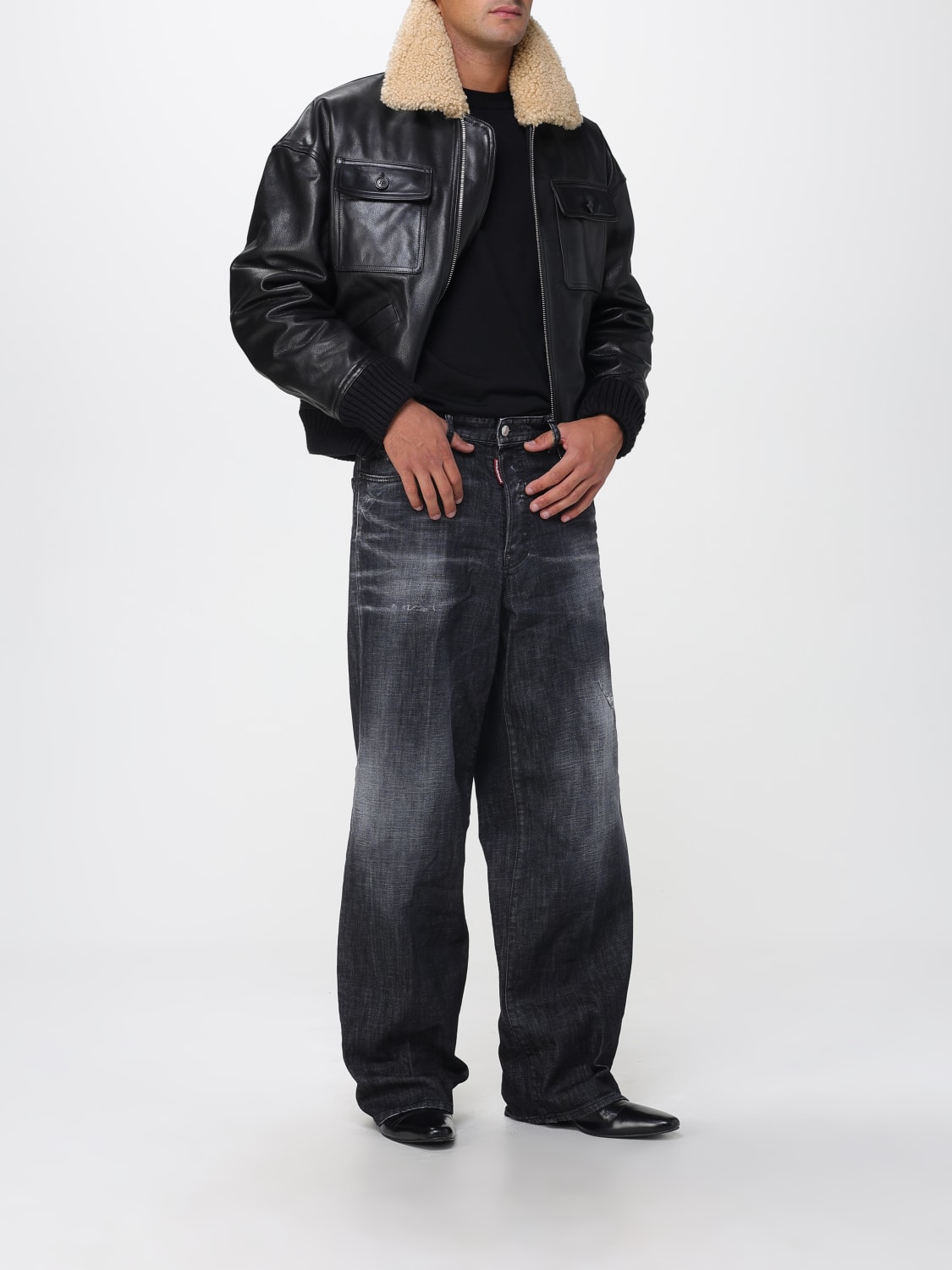 DSQUARED2 VESTE: Veste homme Dsquared2, Noir - Img 2