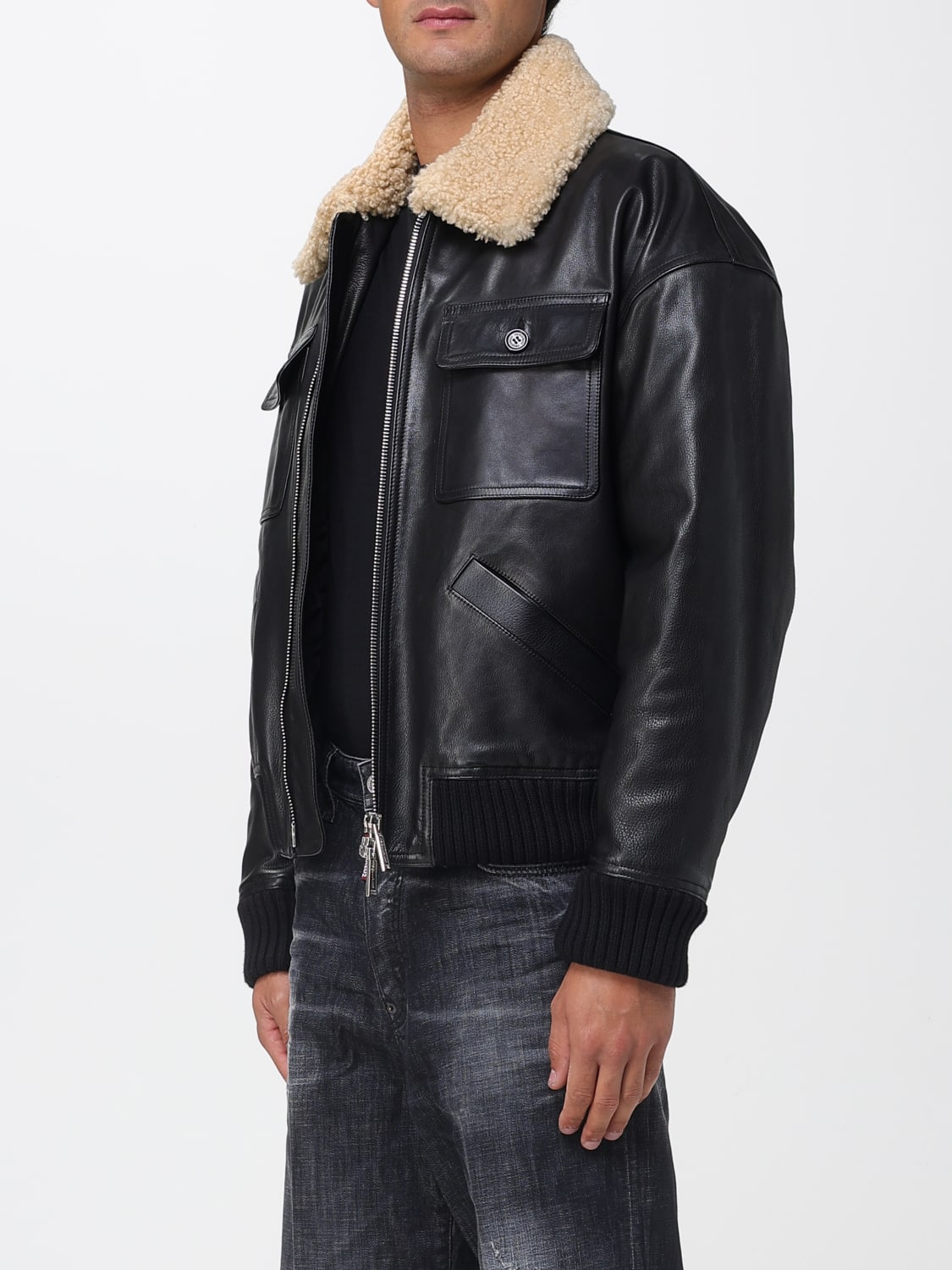 DSQUARED2 VESTE: Veste homme Dsquared2, Noir - Img 4