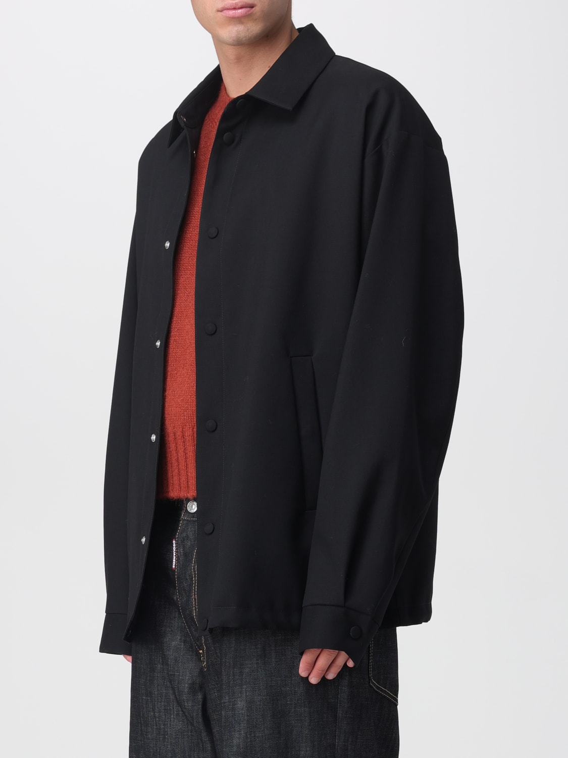 DSQUARED2 JACKET: Blazer men Dsquared2, Black - Img 3