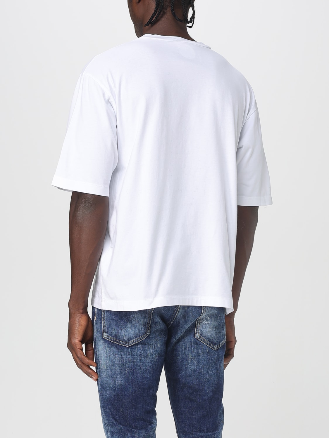 DSQUARED2 T-SHIRT: T-shirt Dsquared2 in cotone con logo , Bianco - Img 2
