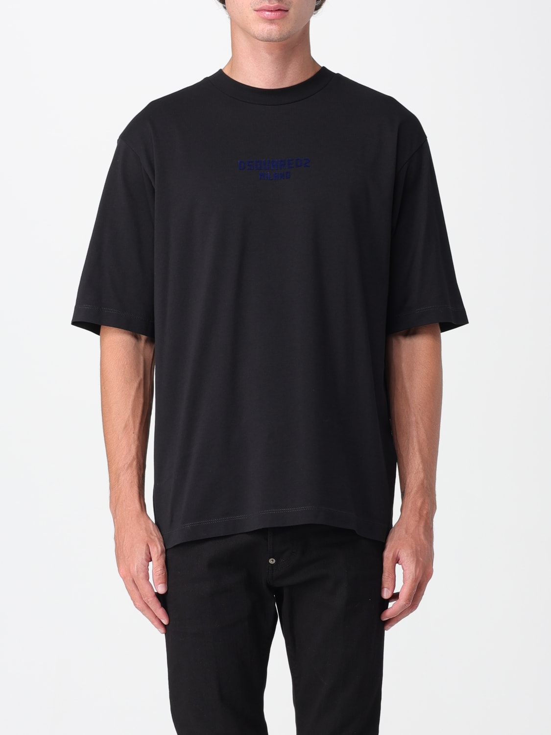DSQUARED2 T-SHIRT: T-shirt men Dsquared2, Black - Img 1