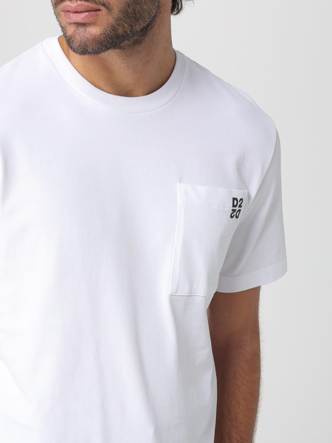 DSQUARED2 T-SHIRT: T-shirt men Dsquared2, White - Img 4