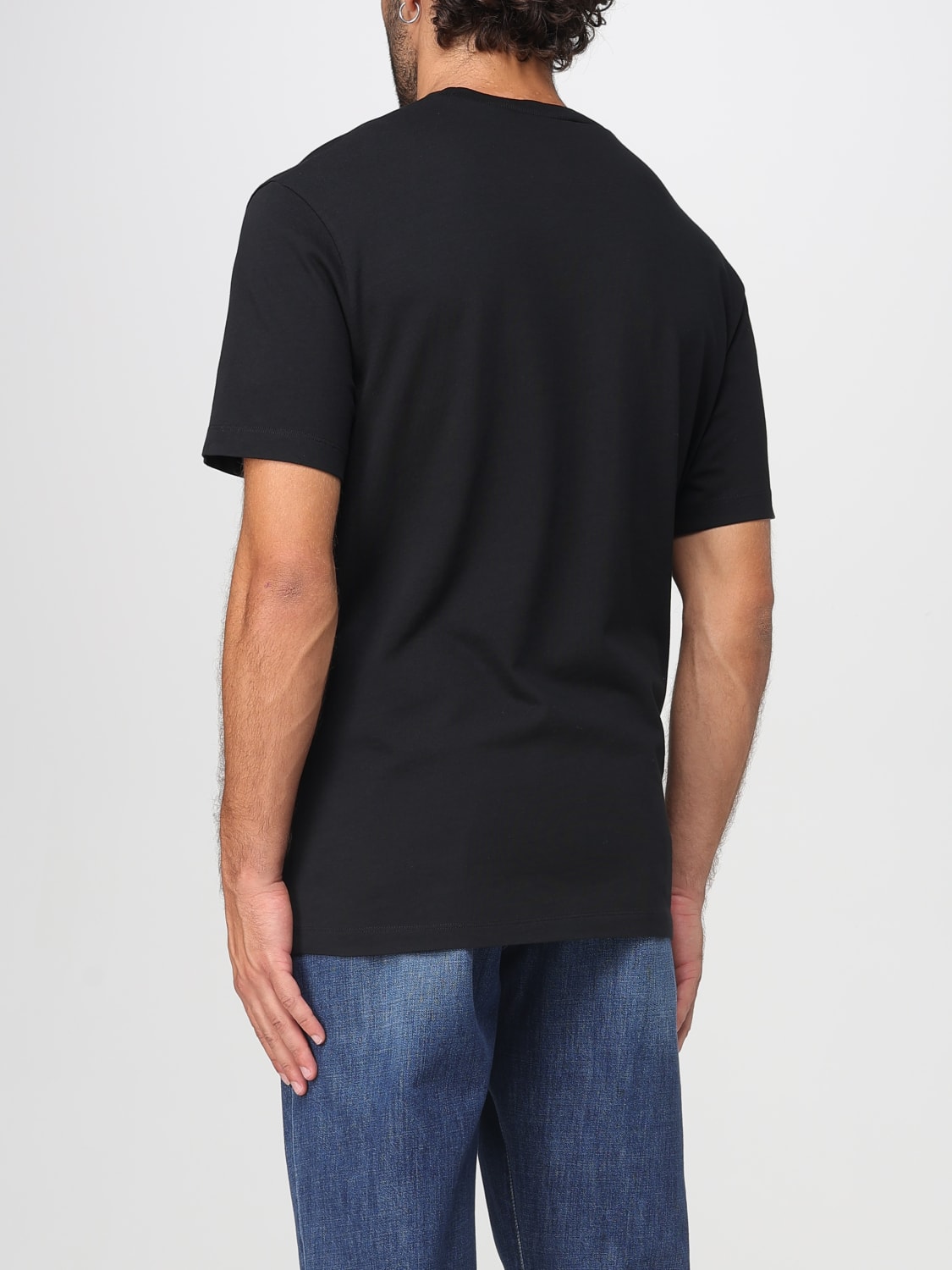 DSQUARED2 T-SHIRT: T-shirt Dsquared2 in cotone , Nero - Img 3