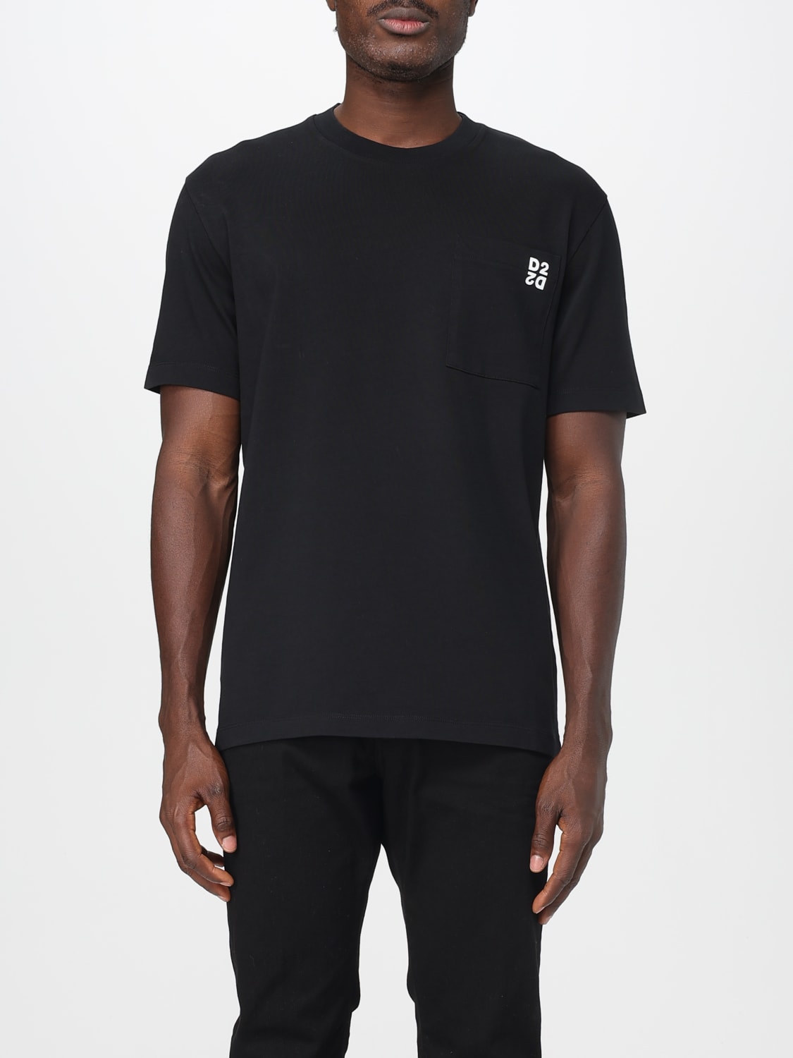 DSQUARED2 T-SHIRT: T-shirt Dsquared2 in cotone , Fantasia - Img 1