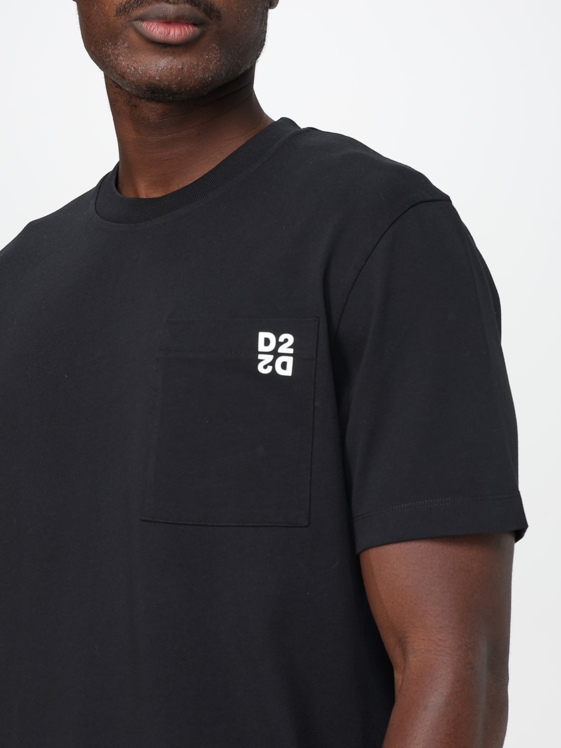 DSQUARED2 T-SHIRT: T-shirt Dsquared2 in cotone , Fantasia - Img 4