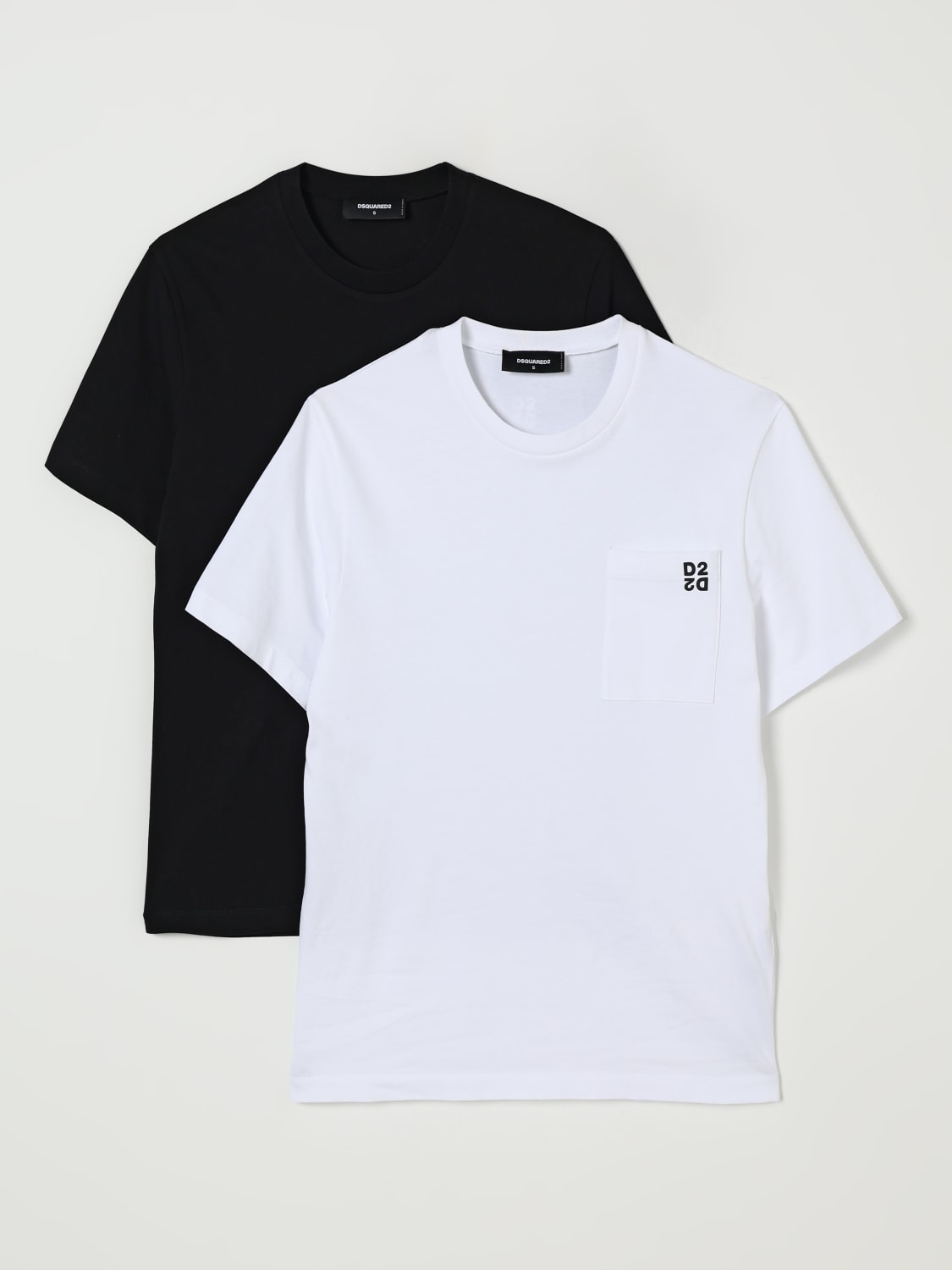 DSQUARED2 T-SHIRT: T-shirt men Dsquared2, White 1 - Img 5