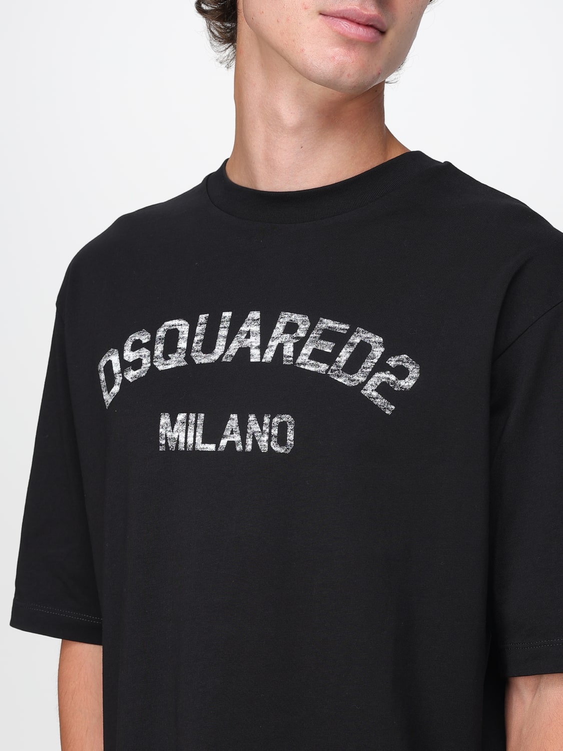 DSQUARED2 T-SHIRT: T-shirt homme Dsquared2, Noir - Img 3
